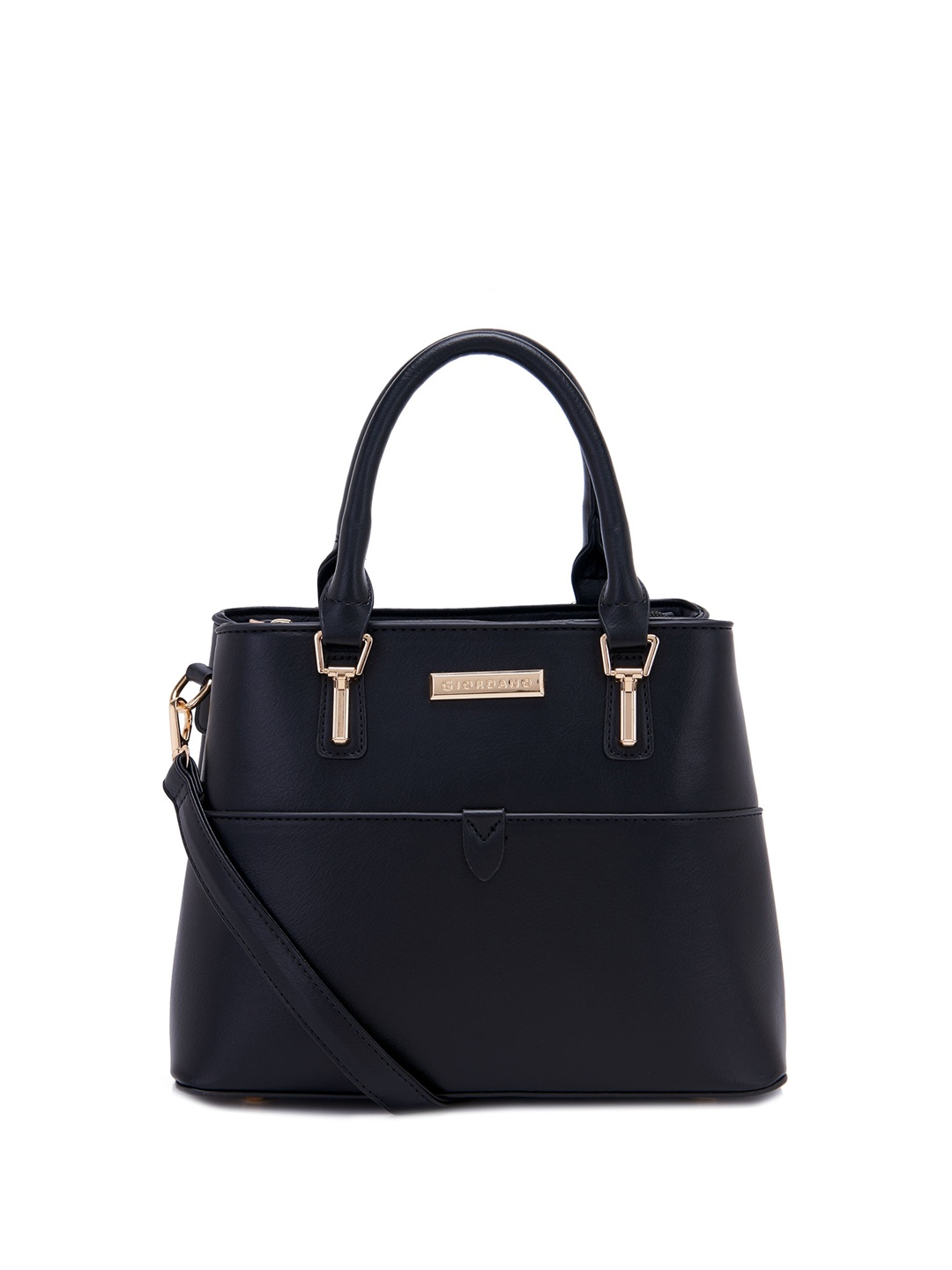 

GIORDANO Structured Handheld Bag, Navy blue