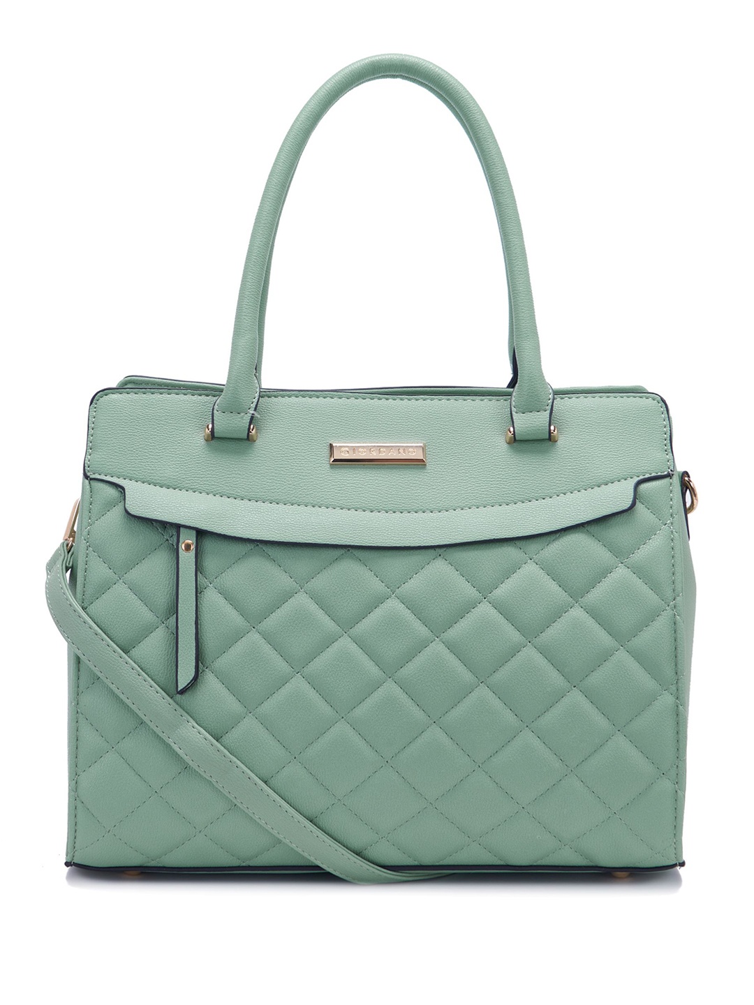 

GIORDANO Textured PU Structured Shoulder Bag, Green