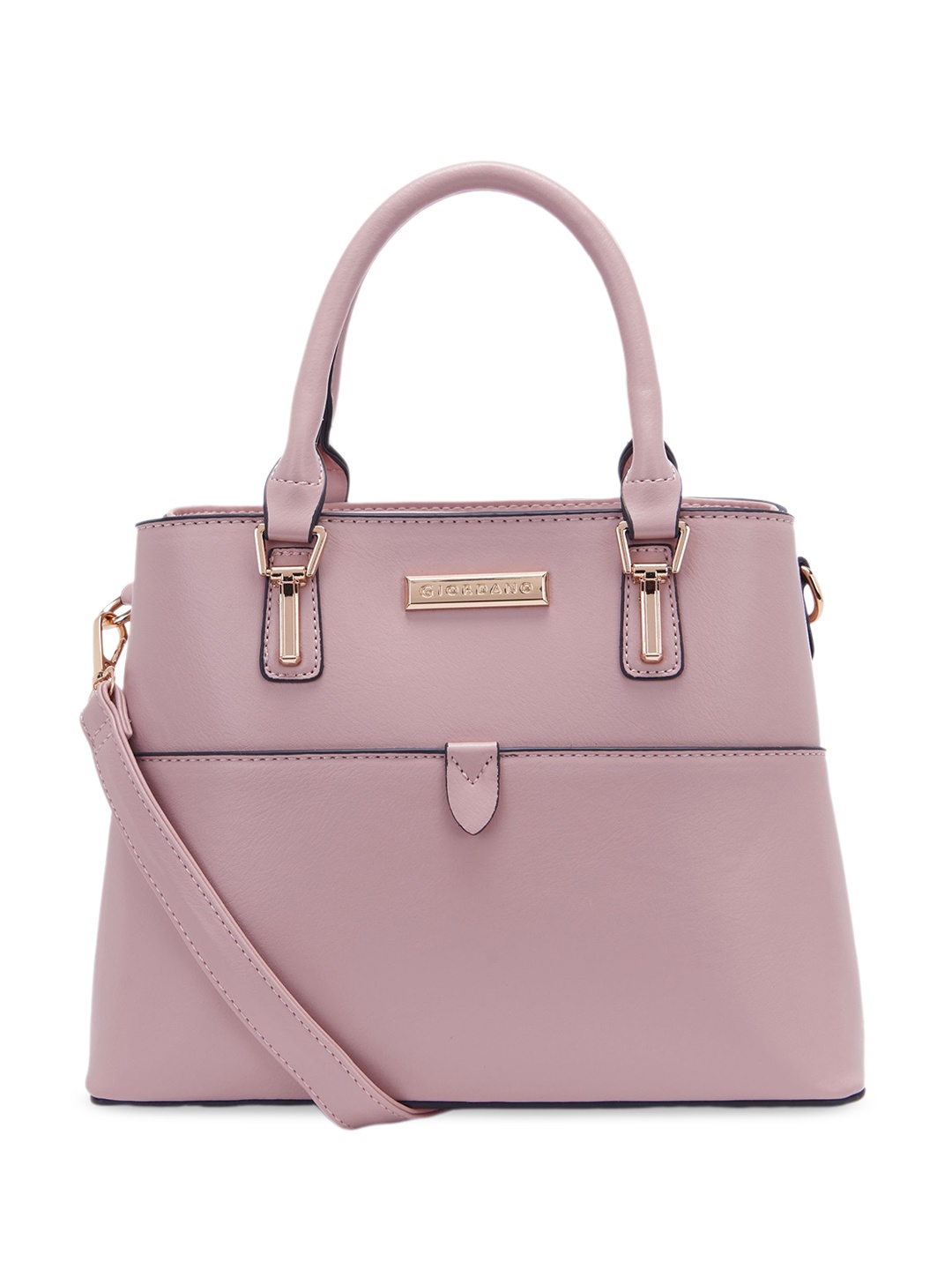 

GIORDANO Structured Satchel, Mauve