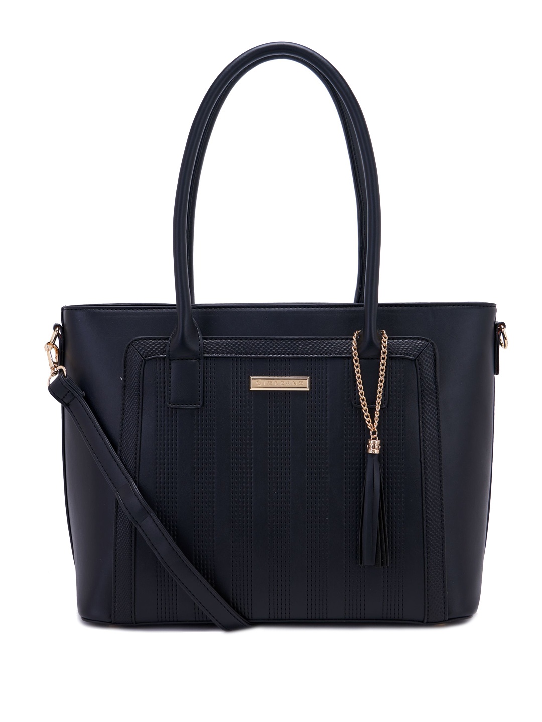 

GIORDANO Structured Shoulder Bag, Black