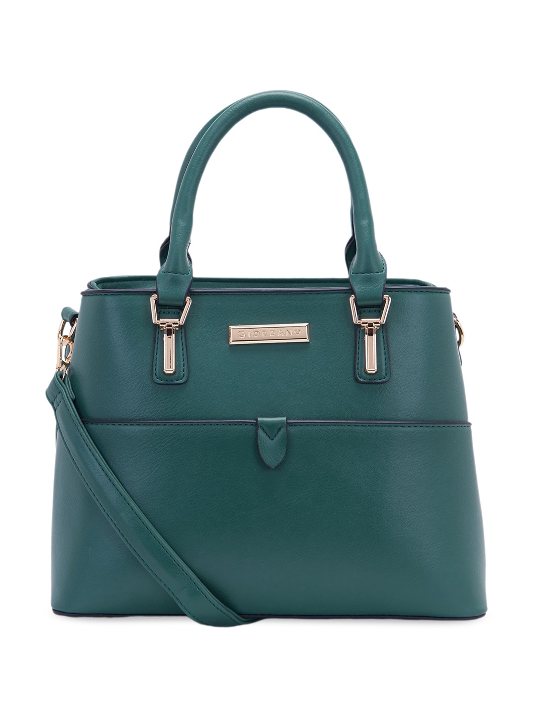 

GIORDANO Structured Handheld Bag, Teal