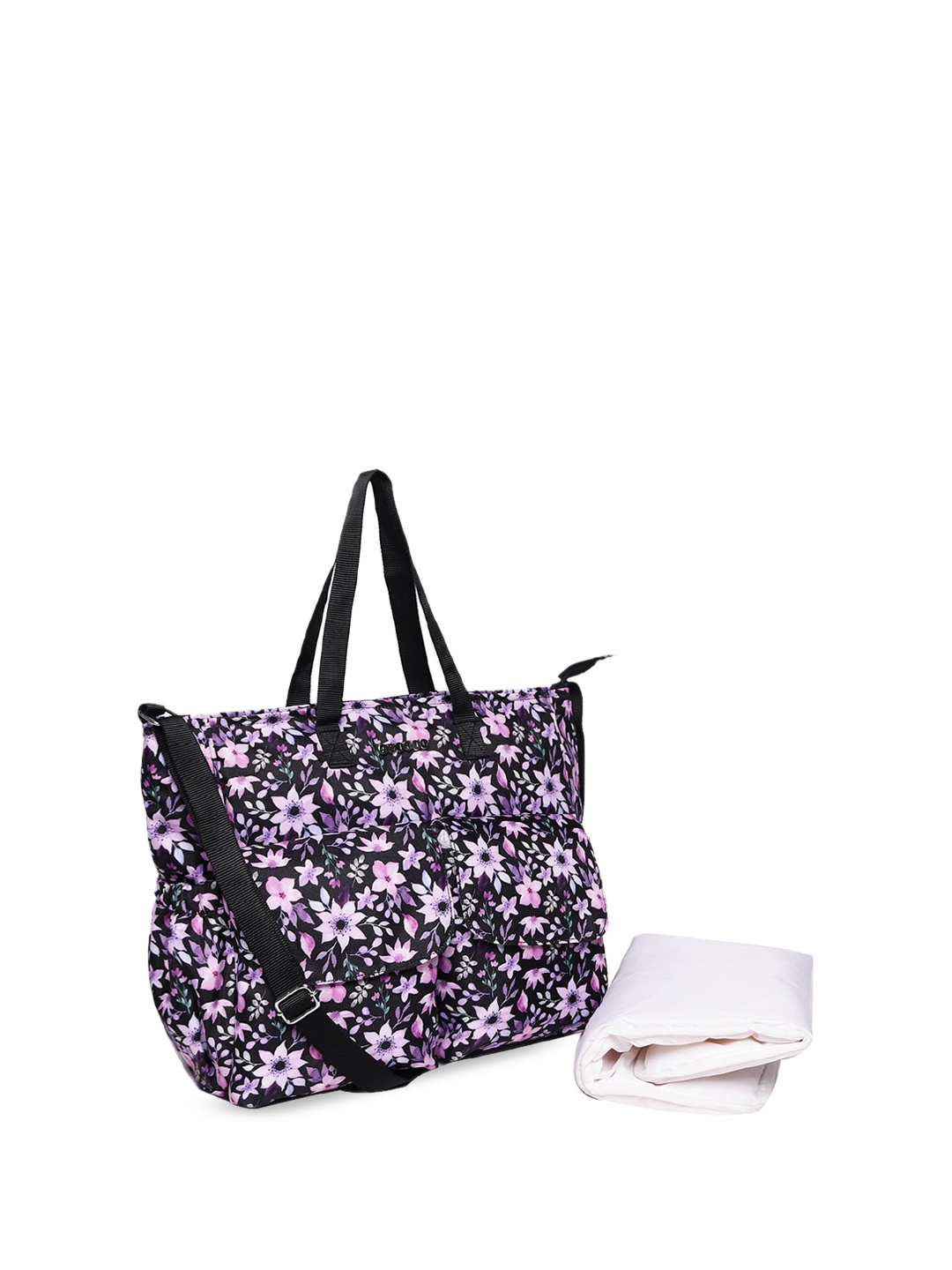 

ASTRID Floral Printed Oversized Shopper Tote Bag, Multi