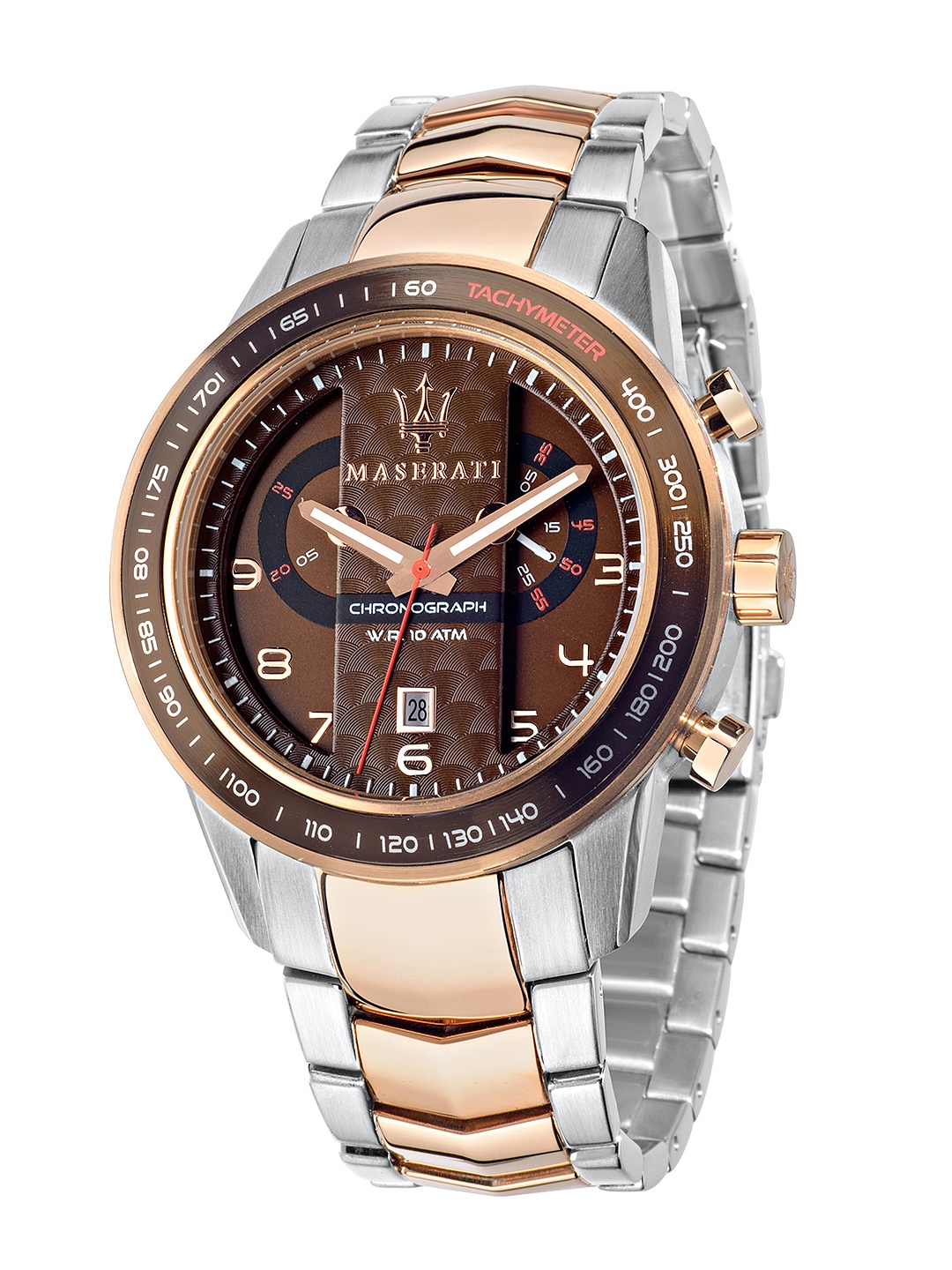 

Maserati Men Brown Analogue Watch R8873610004