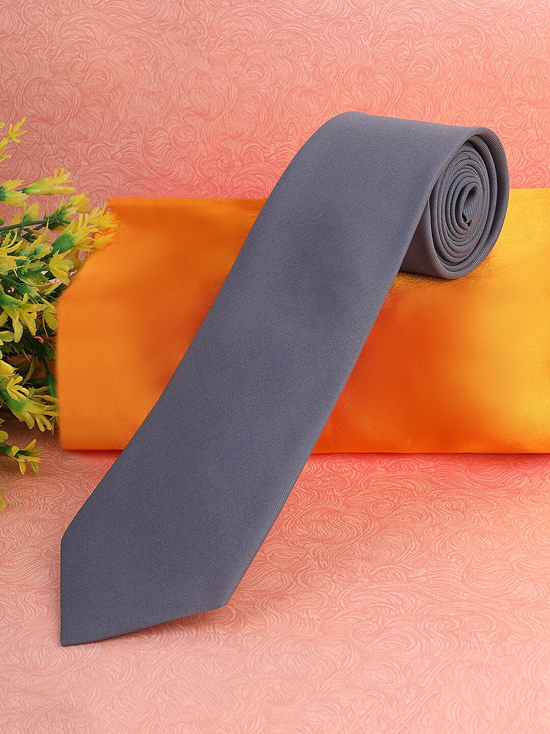 

INVICTUS Men Formal Broad Tie, Grey