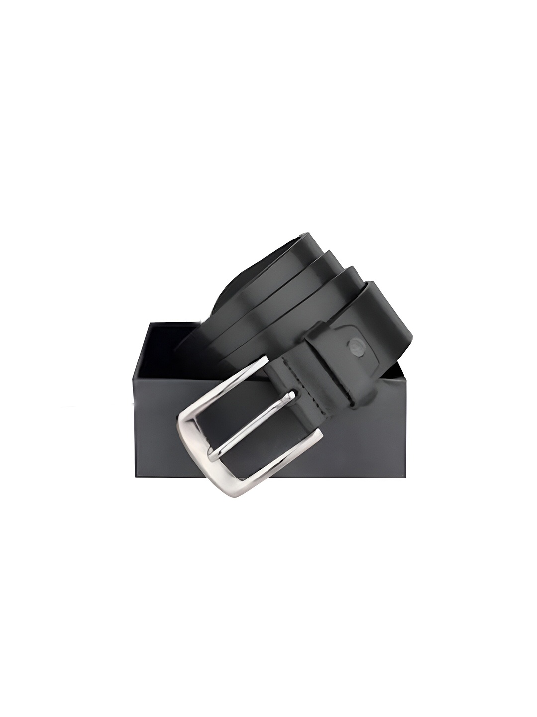 

Kastner Men Leather Formal Belt, Black