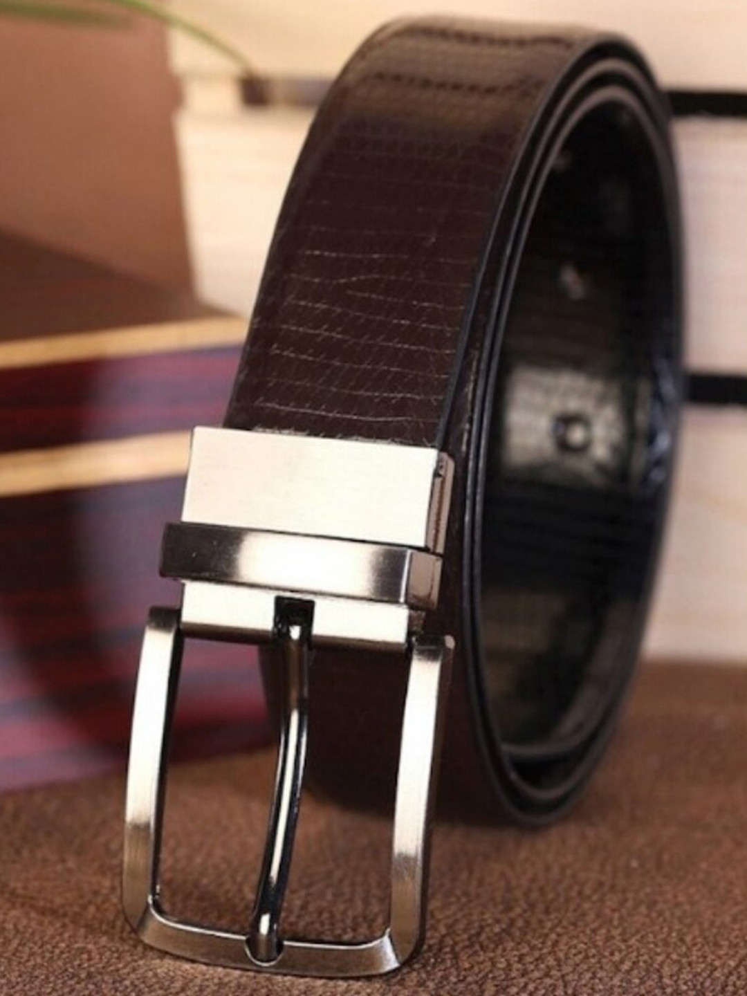 

Kastner Men Textured Formal Belt, Brown