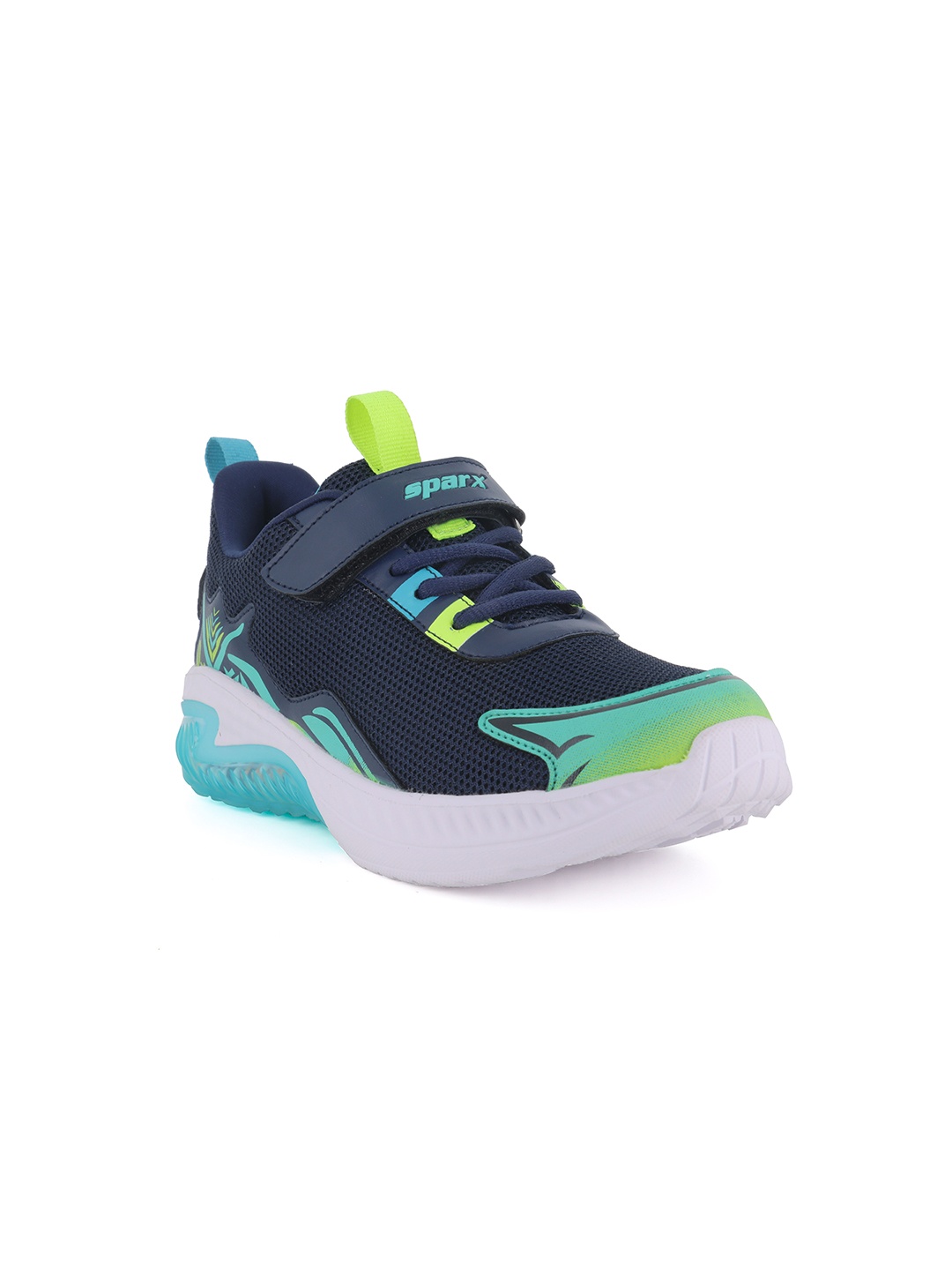 

Sparx Kids Mesh Running Shoes With Velcro Closure, Blue