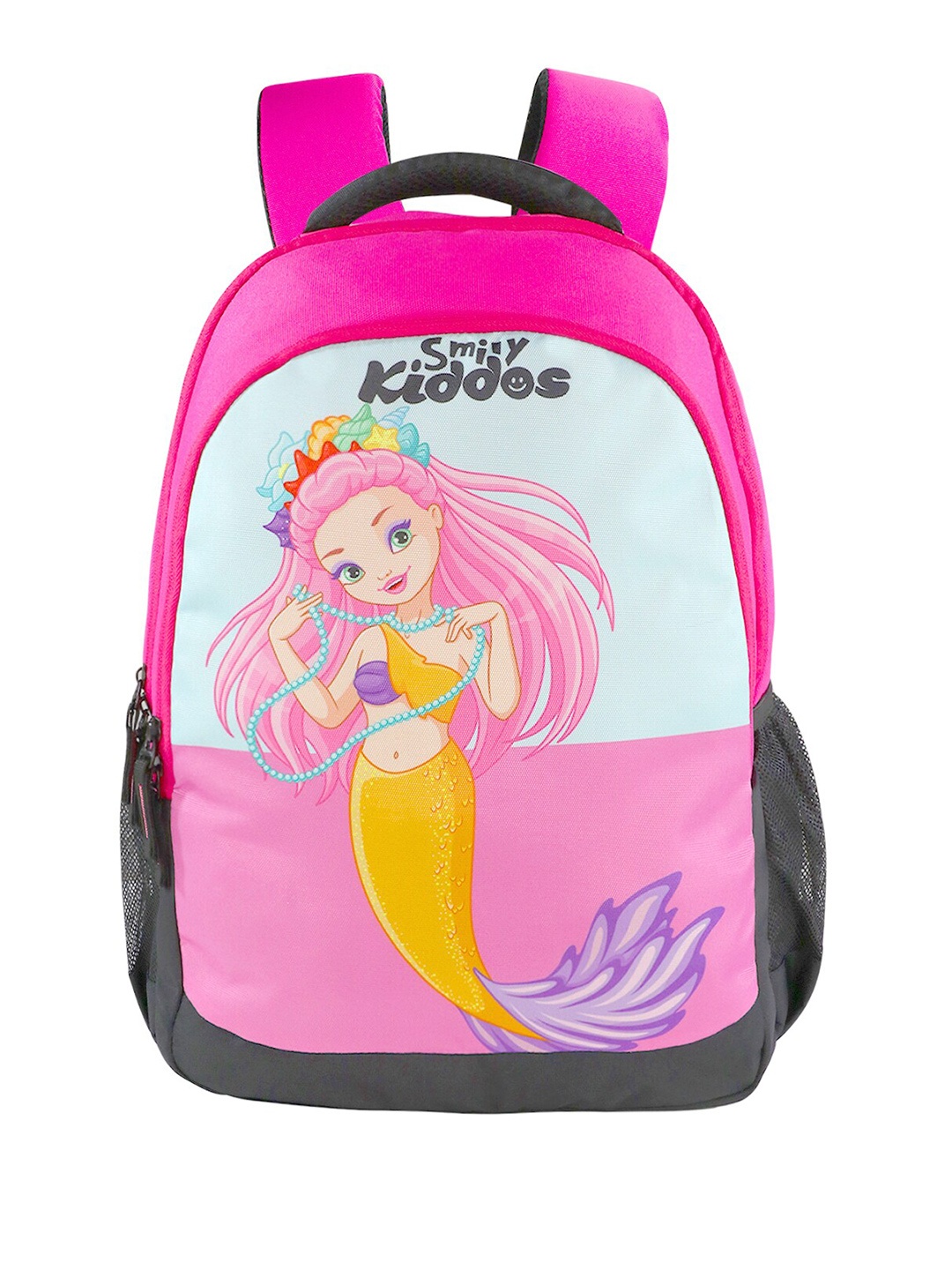 

Smily Kiddos Kids Graphic Printed Padded Backpack, Pink