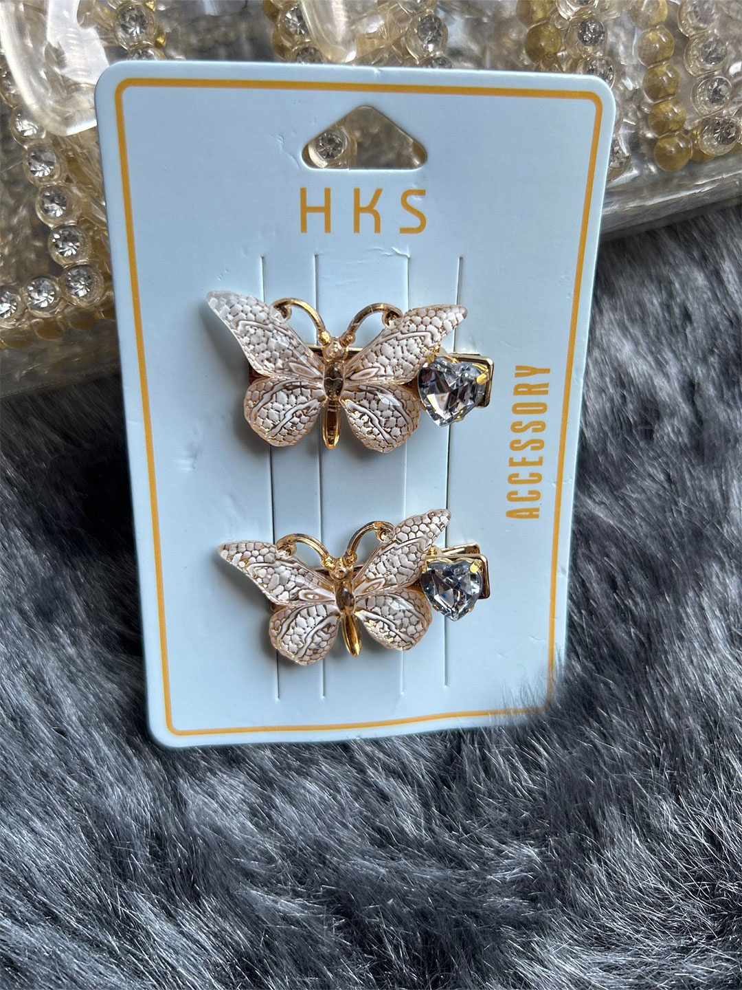 

LYTIX Girls Assorted Set of 2 Embellished Alligator Hair Clip