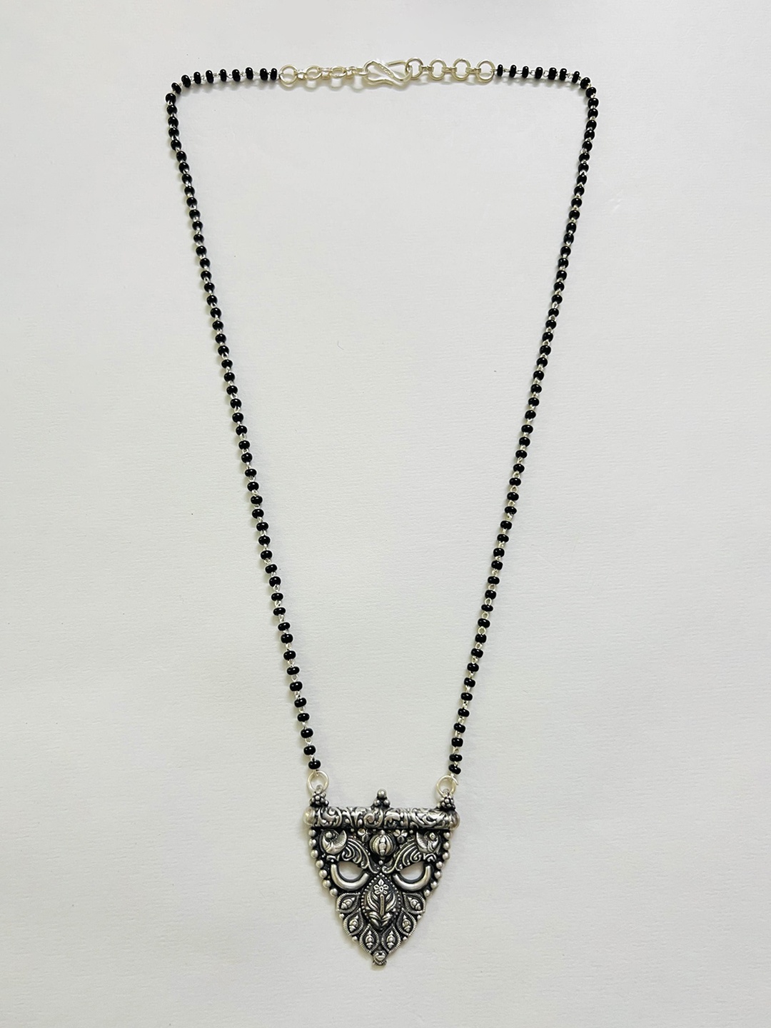 

Arte Jewels 925 Sterling Silver Beaded Mangalsutra