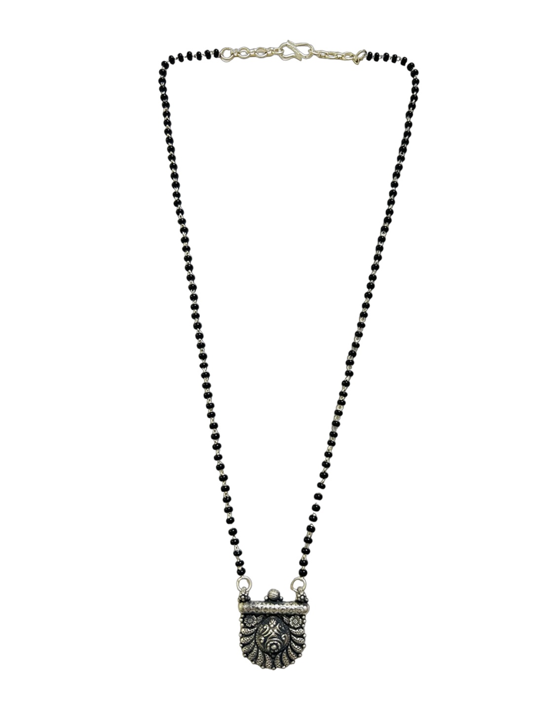 

Arte Jewels 925 Sterling Silver Beaded Mangalsutra