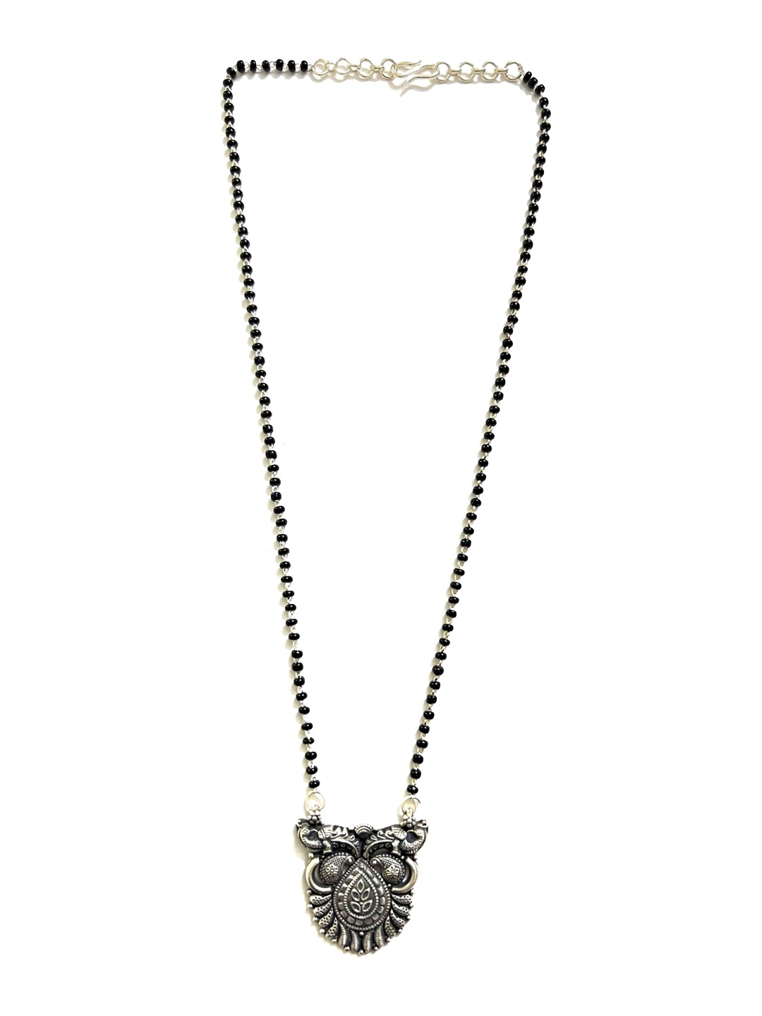 

Arte Jewels 925 Sterling Silver Beaded Mangalsutra