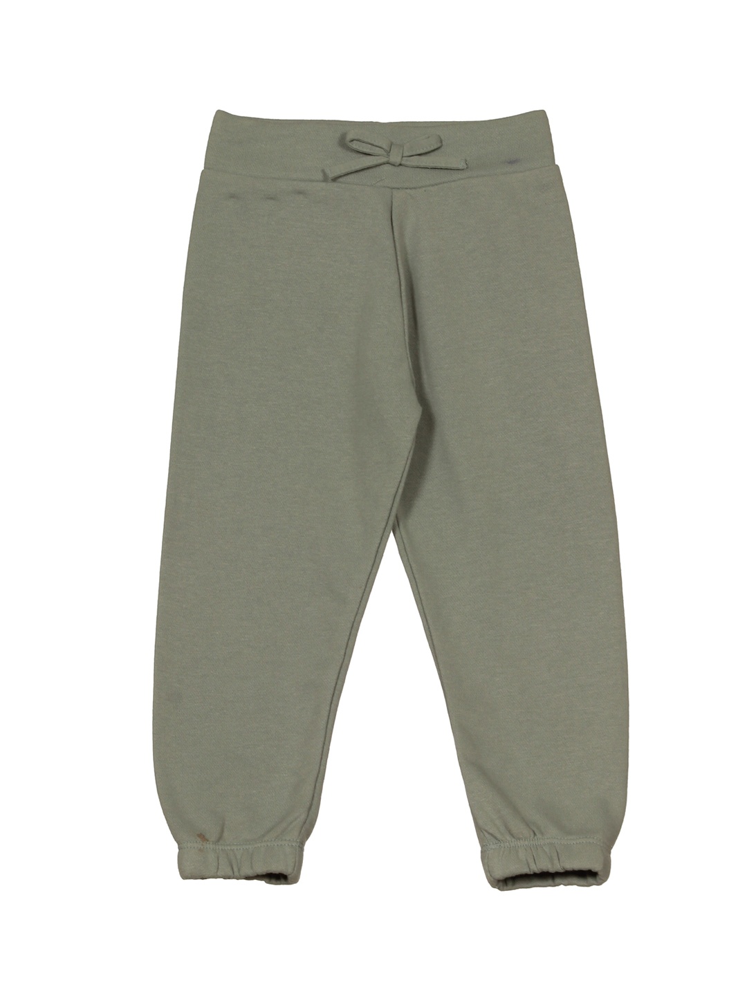 

Lil Lollipop Kids Pure Cotton Mid-Rise Joggers Track Pants, Green