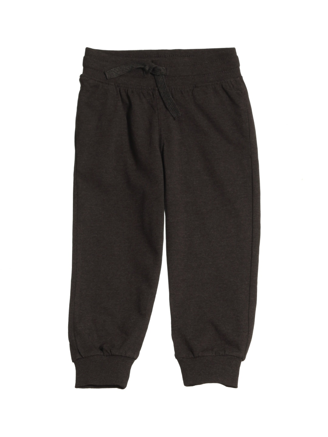 

Lil Lollipop Kids Pure Cotton Mid-Rise Joggers, Grey