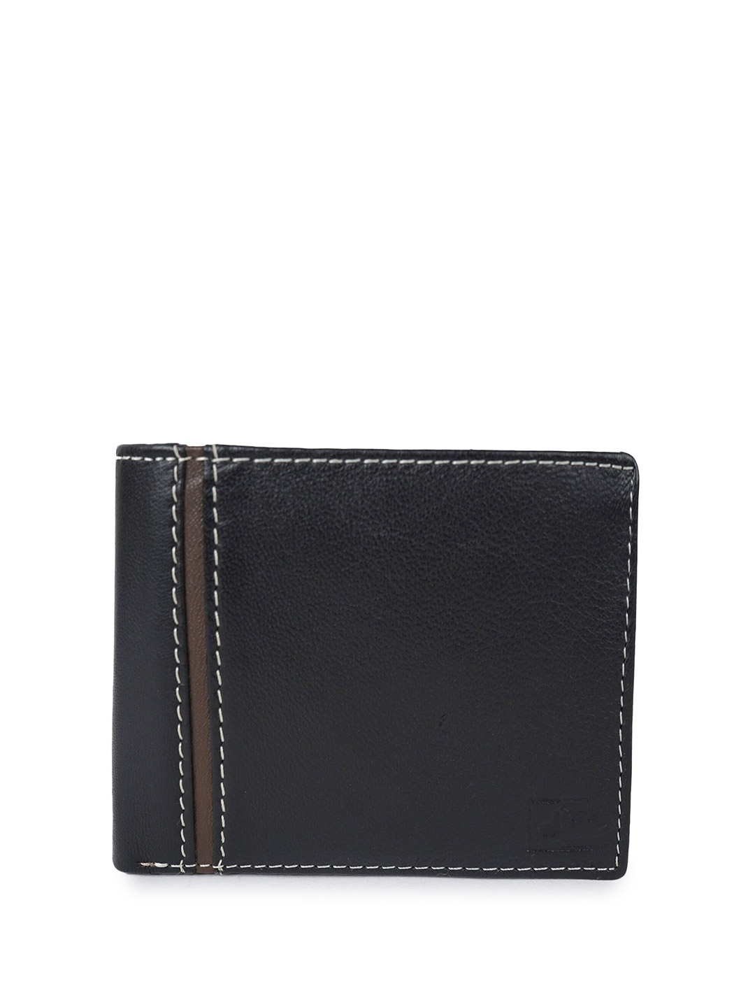 

CIMONI Leather Two Fold Wallet, Black