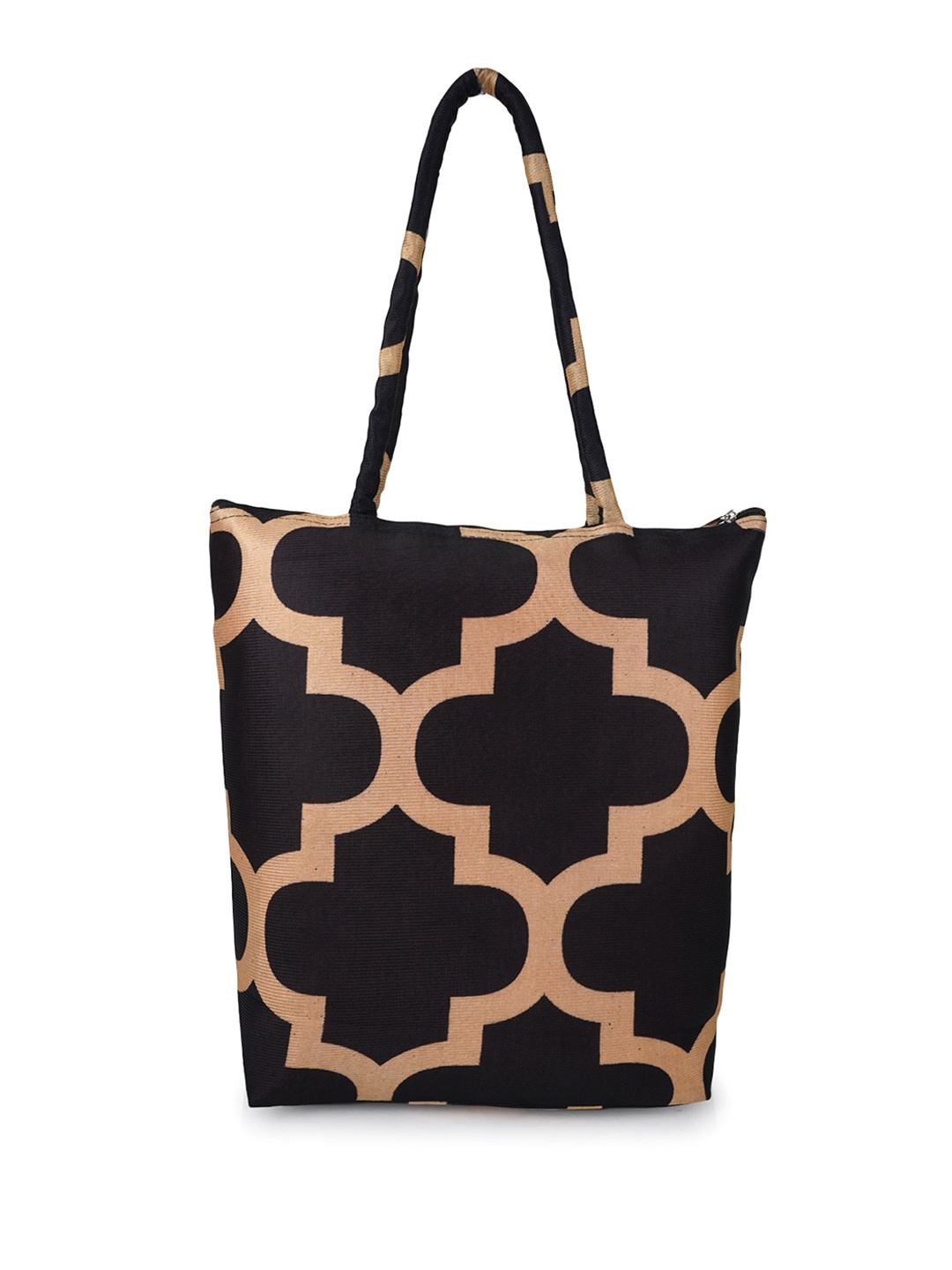 

CIMONI Graphic Printed Shopper Tote Bag, Black