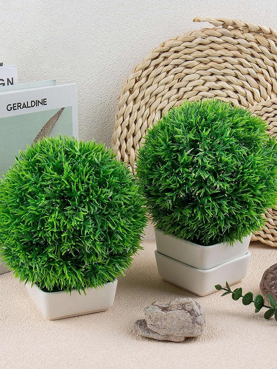 

Homesake Green Faux Bonsai Artificial Plant