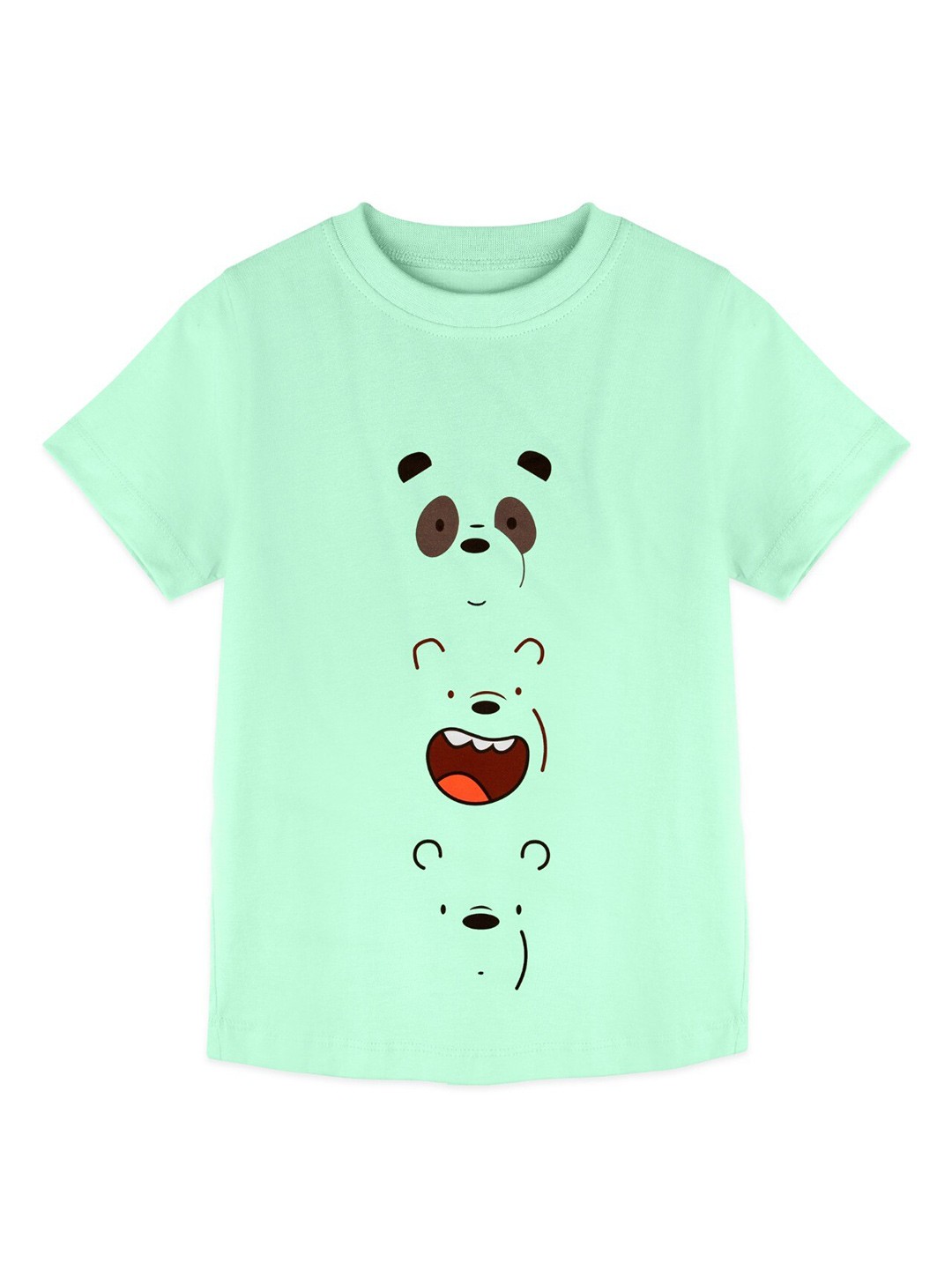 

ZIP ZAP ZOOP Boys Graphic Printed Round Neck Cotton Regular T-shirt, Green