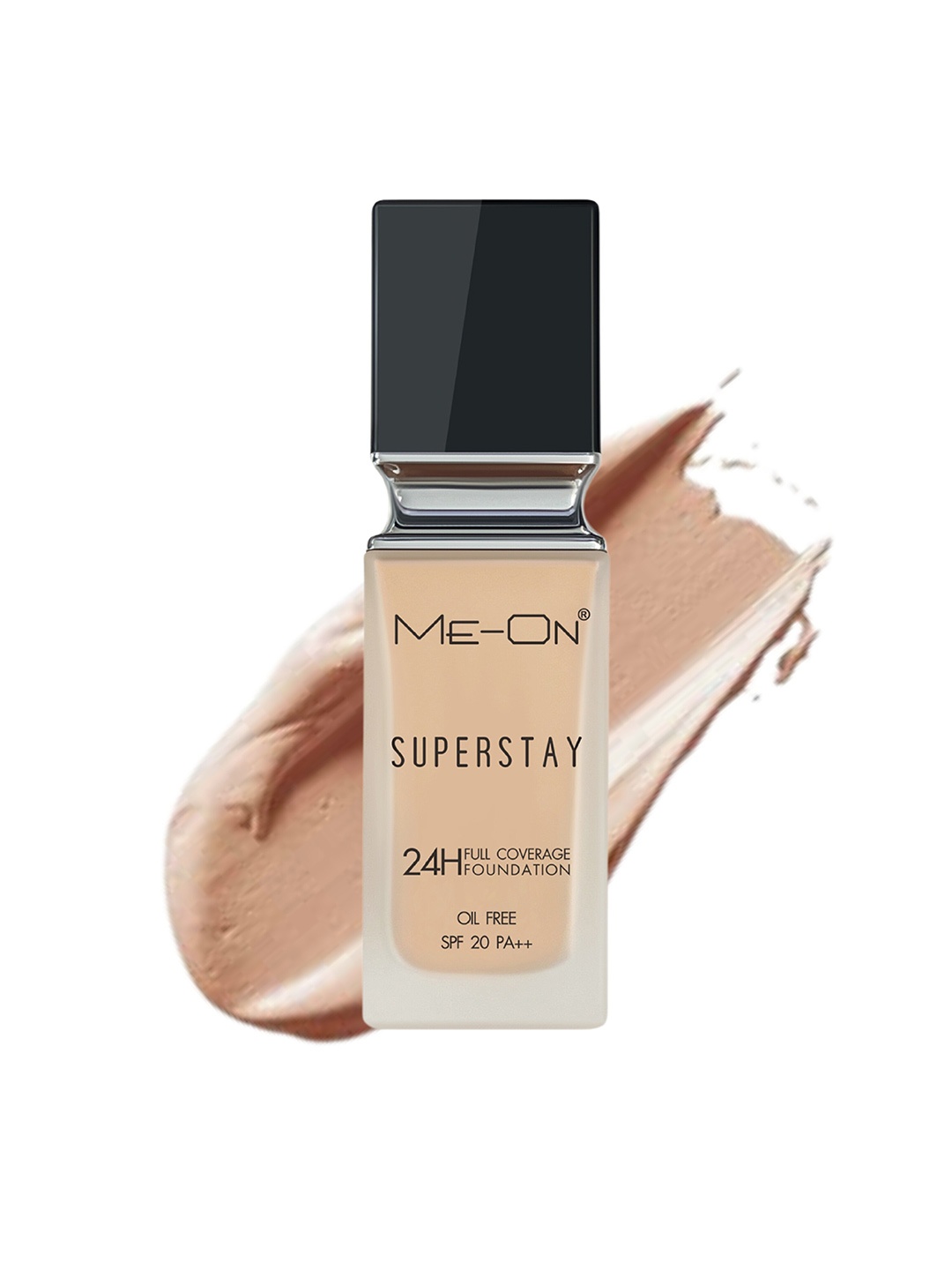 

ME-ON Super Stay 24Hr Full Coverage Oil Free Foundation 30 ml - Skin Beige 23, Nude