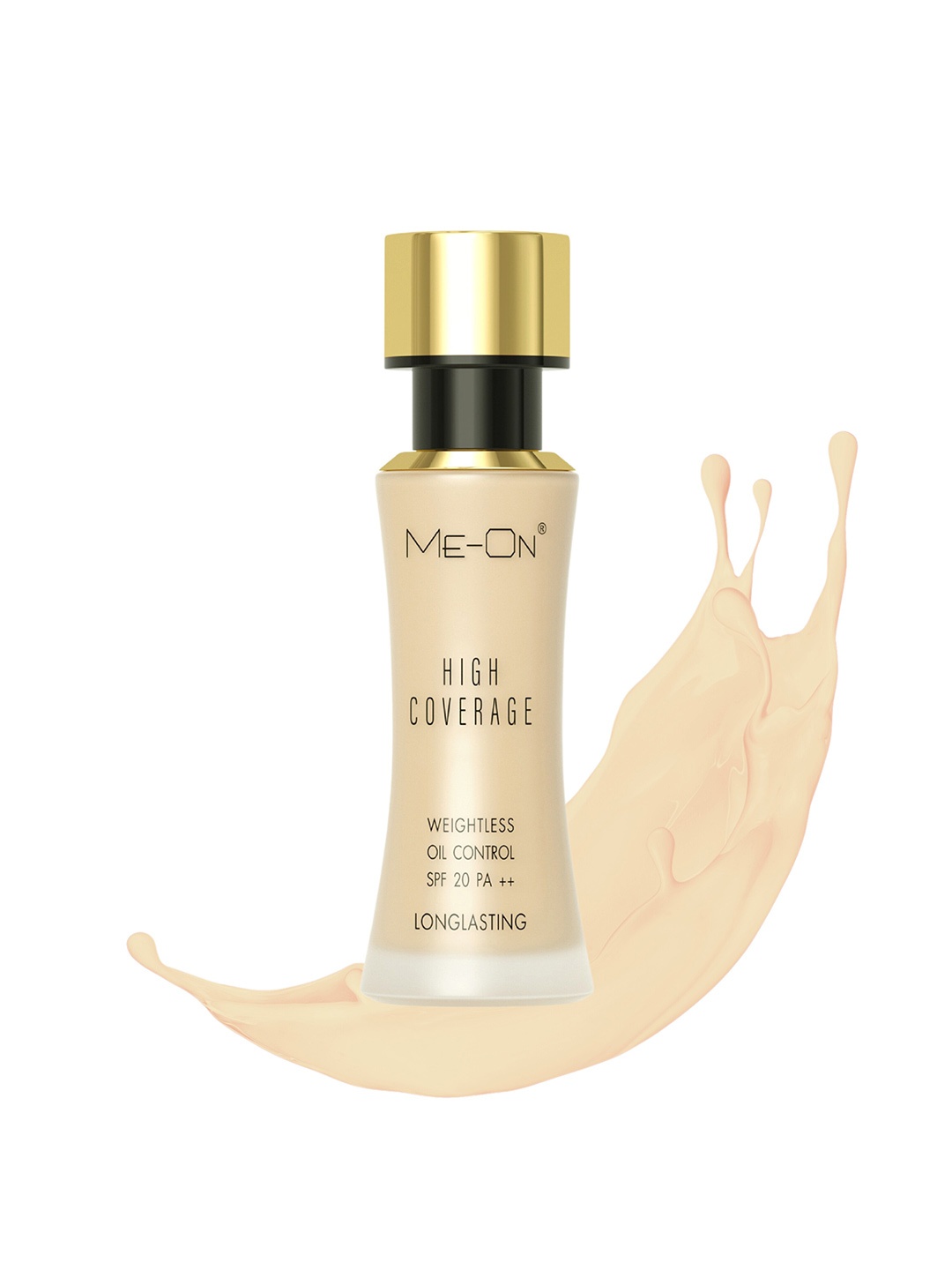 

ME-ON High Coverage SPF 20 PA ++ Weightless Foundation 30ml - Natural 02, Nude
