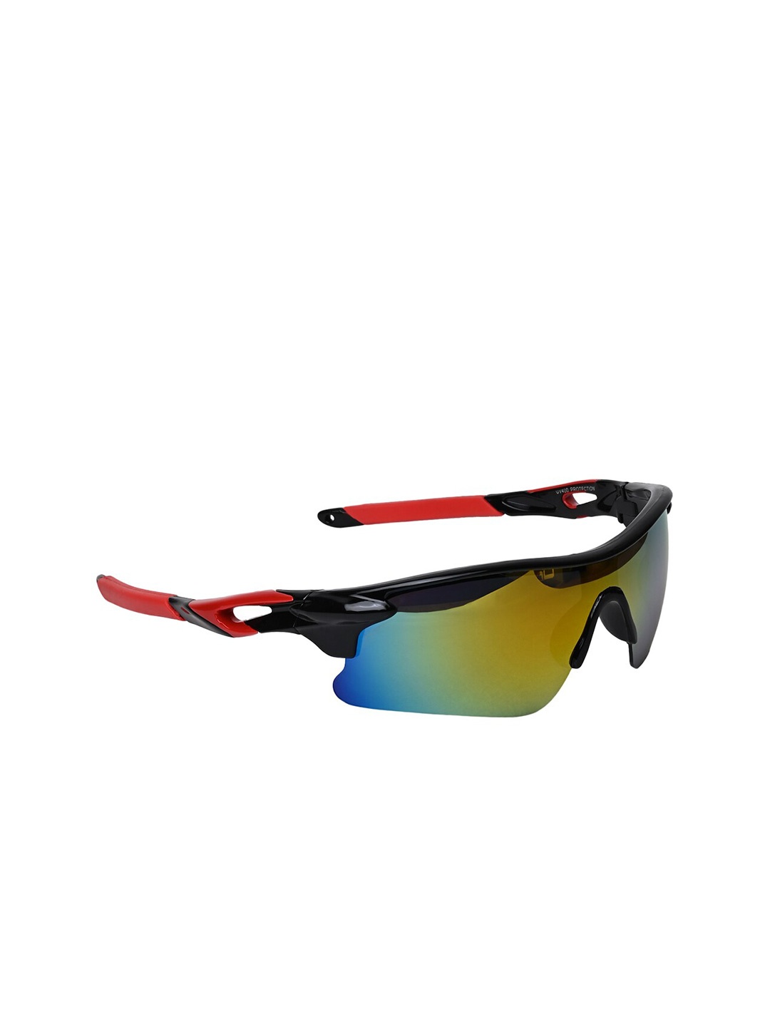 

SCAGLIA Unisex Sports Sunglasses with UV Protected Lens SCG_SPRT_RED, Blue