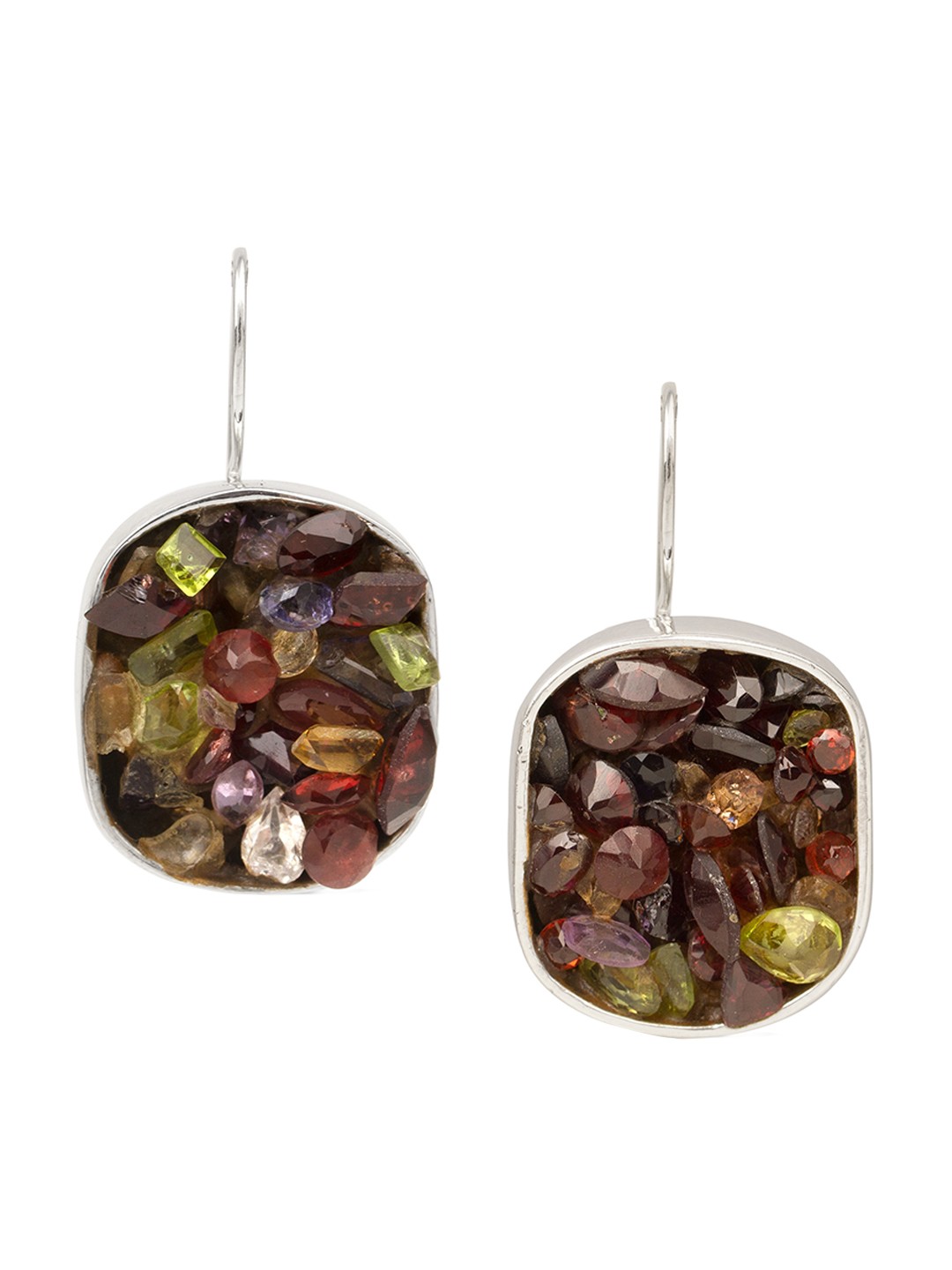 

Kicky And Perky 925 Sterling Silver Geometric Drop Earrings
