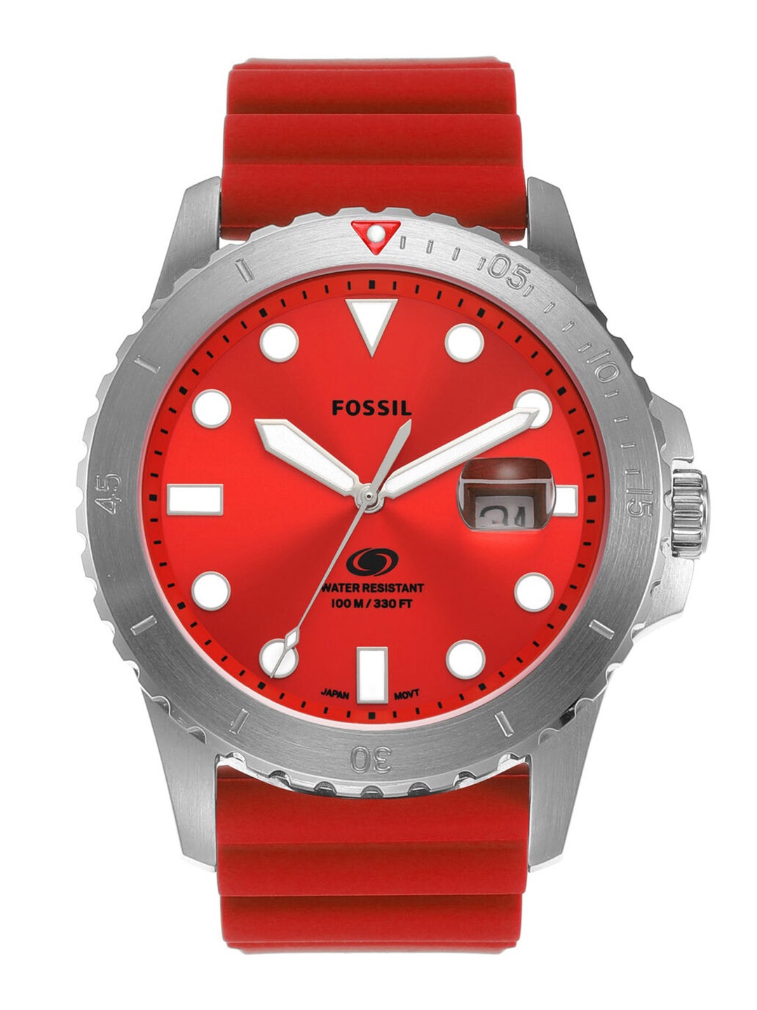 

Fossil Men Analogue Watch FS5997, Red