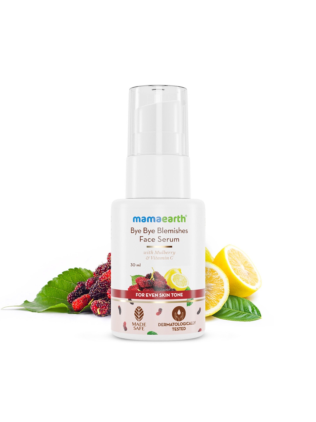 

Mamaearth Bye Bye Blemishes Face Serum For Pigmentation & Dark Spots - 30ml, White