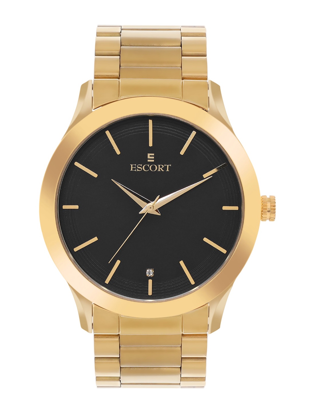 

Escort Men Bracelet Style Straps Analogue Watch E17007113GM3, Black