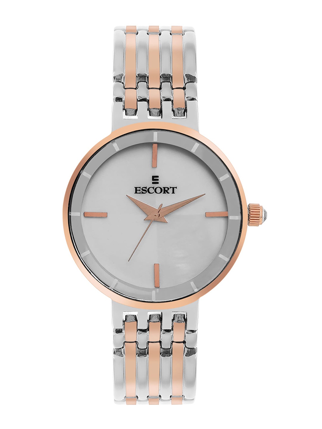 

Escort Women Bracelet Style Straps Analogue Watch E19007089RTM1, White