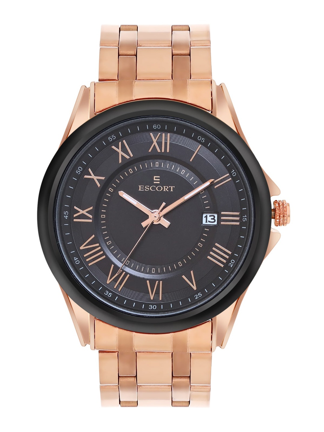 

Escort Men Water Resistant Analogue Watch E22007406RGBTM3, Black
