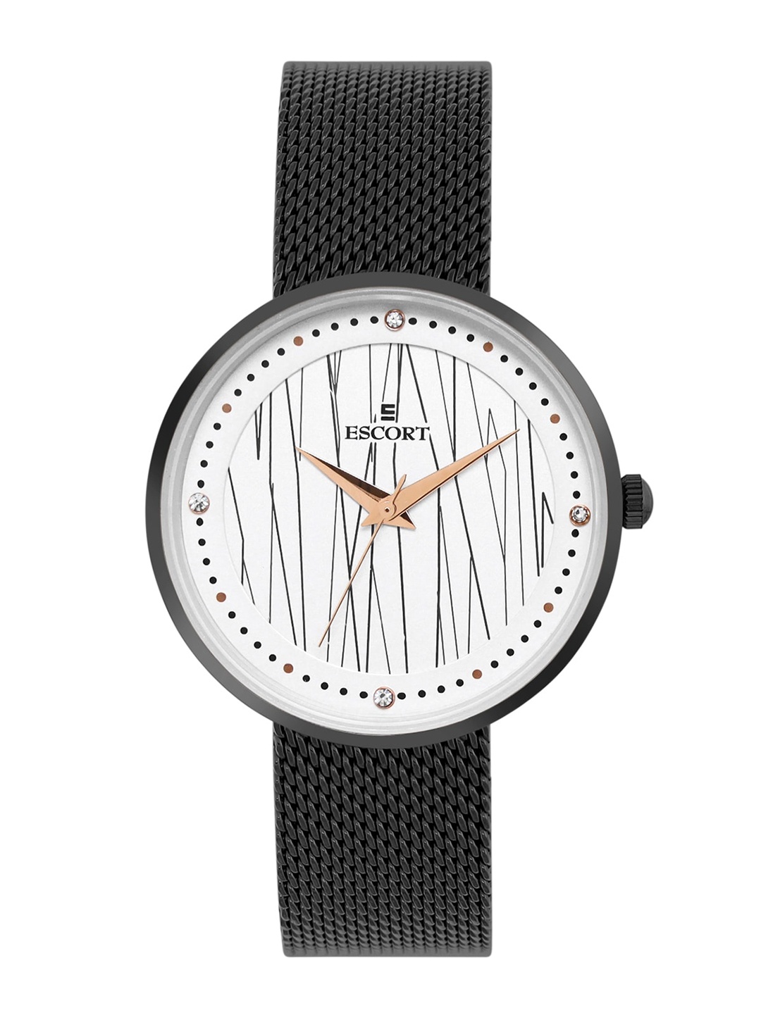 

Escort Women Printed Dial Analogue Watch E21507409BM1, White