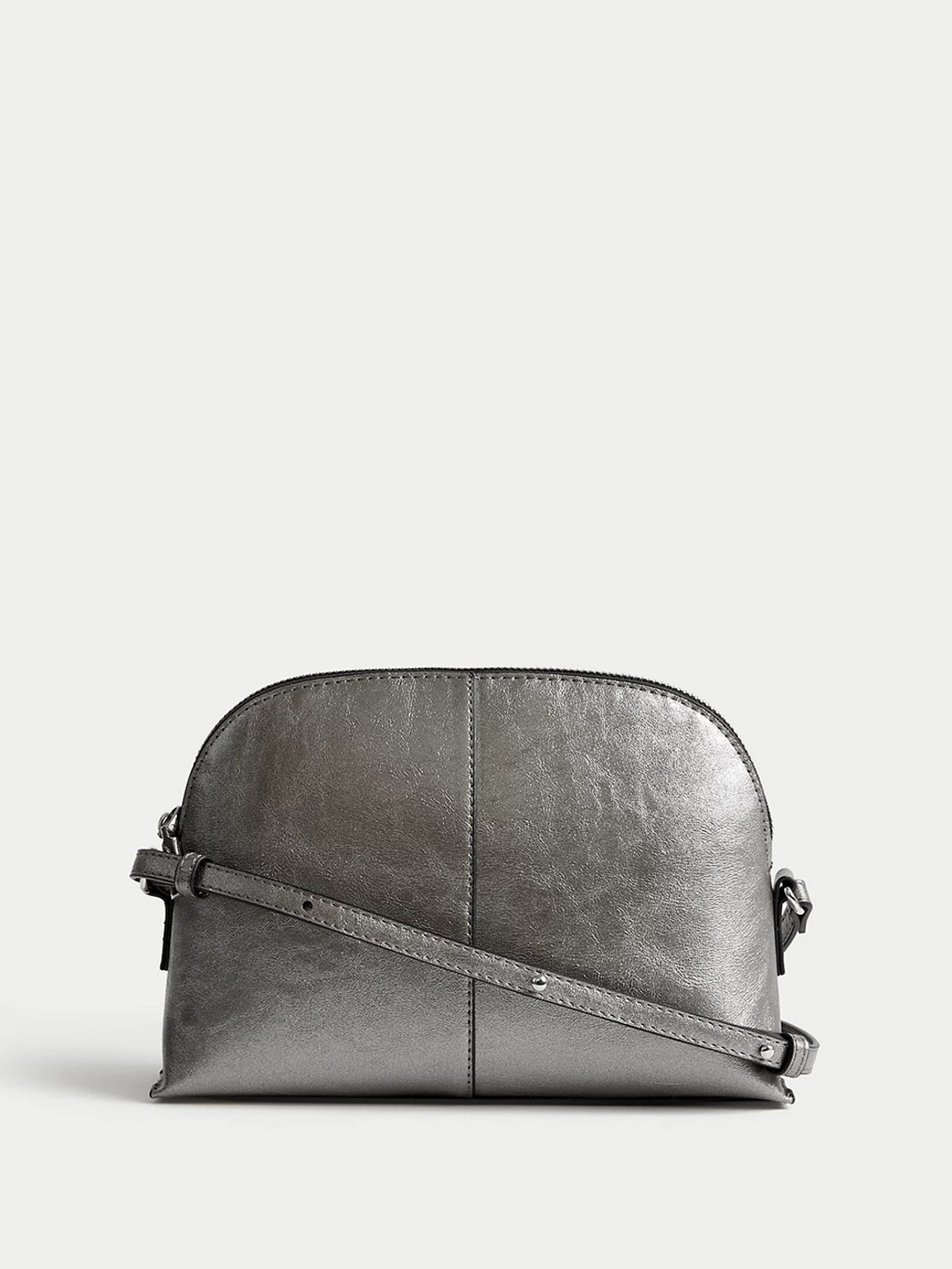 

Marks & Spencer Structured Sling Bag, Silver