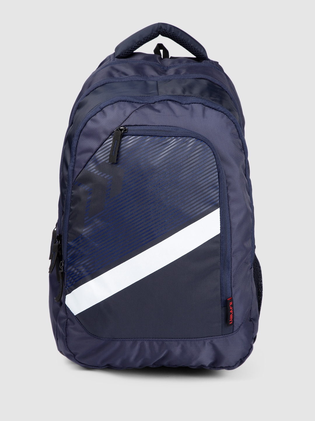 

LUNAR'S Unisex Embroidered Backpack, Navy blue