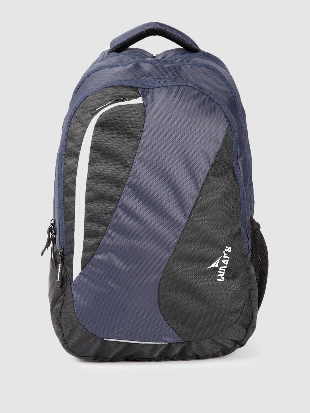 

LUNAR'S Unisex Diana Colourblocked Laptop Backpack, Black