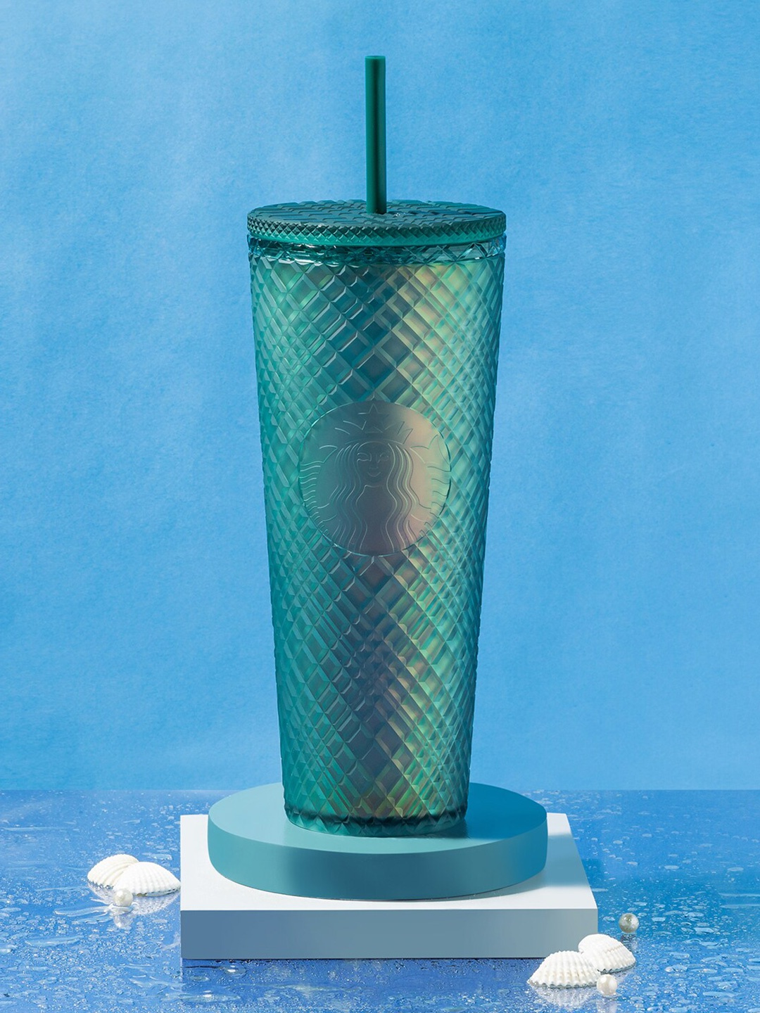 

Starbucks Green Textured Matte Tumbler 710 ml