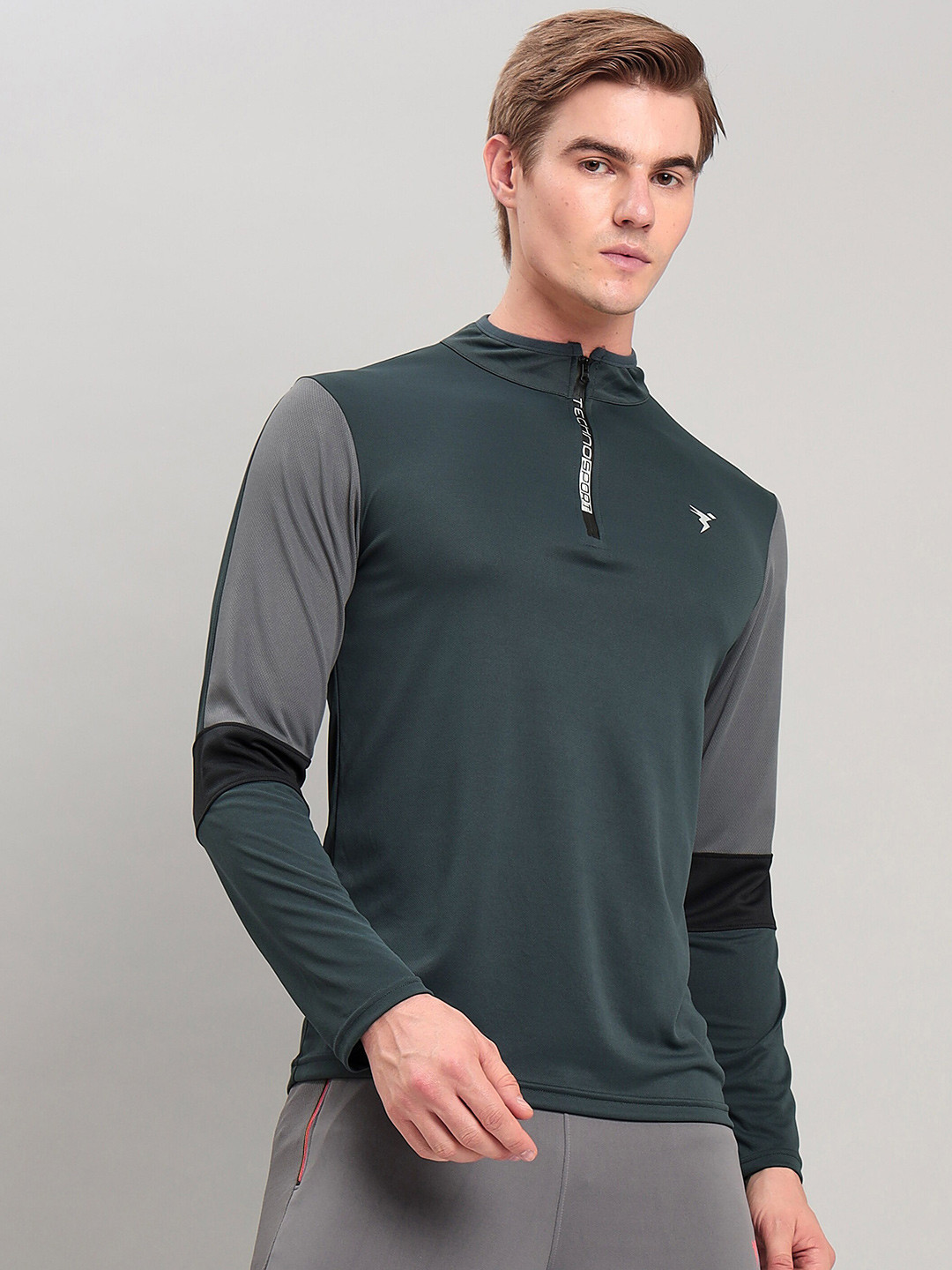 

Technosport Antimicrobial Slim Fit T-Shirt, Green