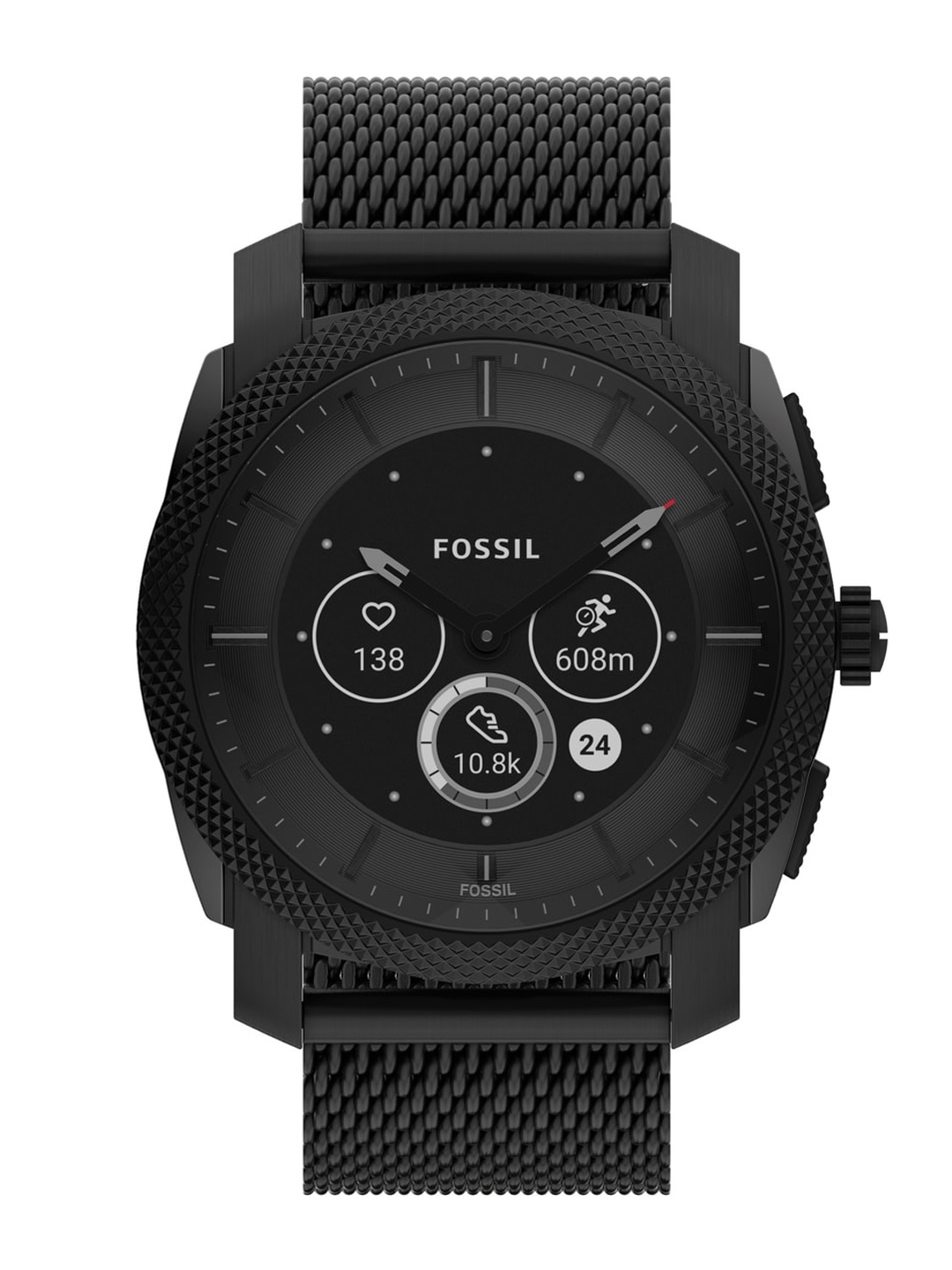 

Fossil Men Analogue & Digital Smart Watches FTW7062, Black
