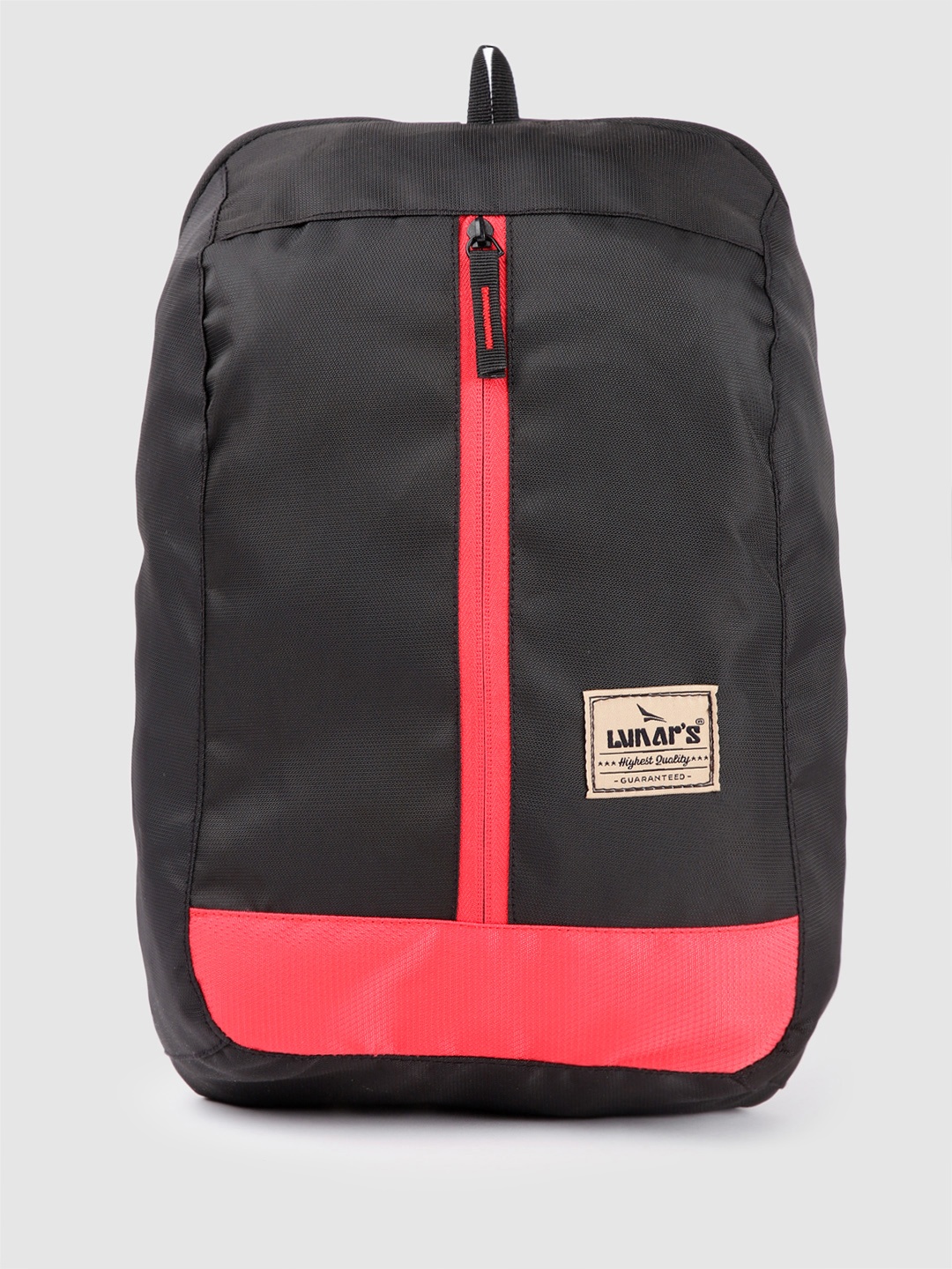 

LUNAR'S Unisex Backpack with Applique, Black