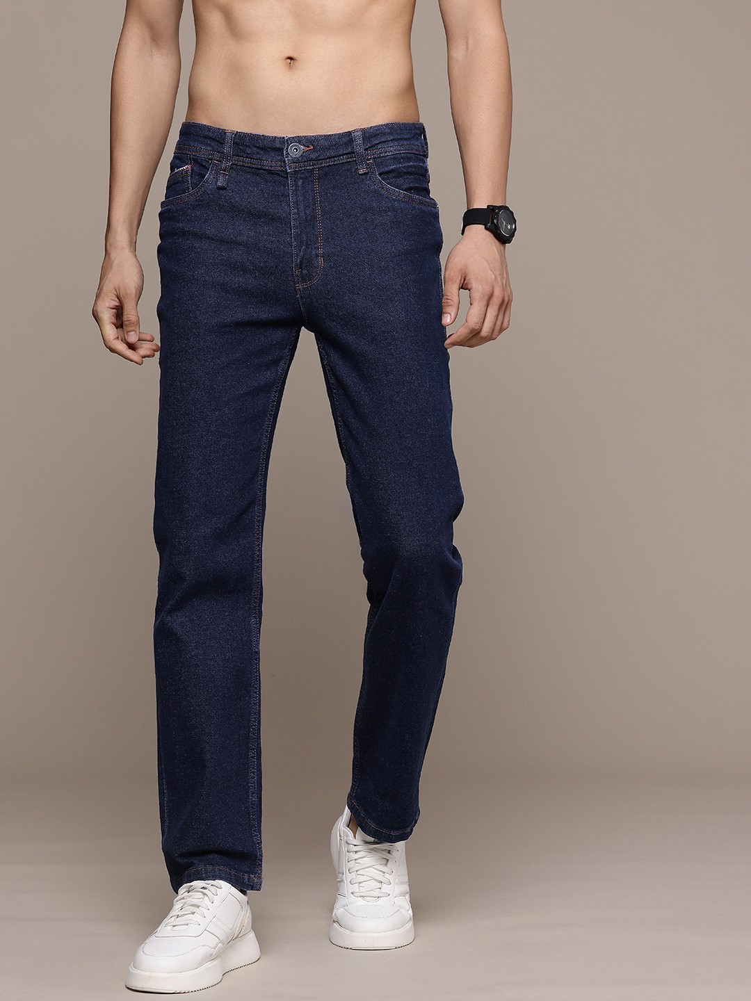 

The Roadster Life Co. Men Stretchable Jeans, Blue