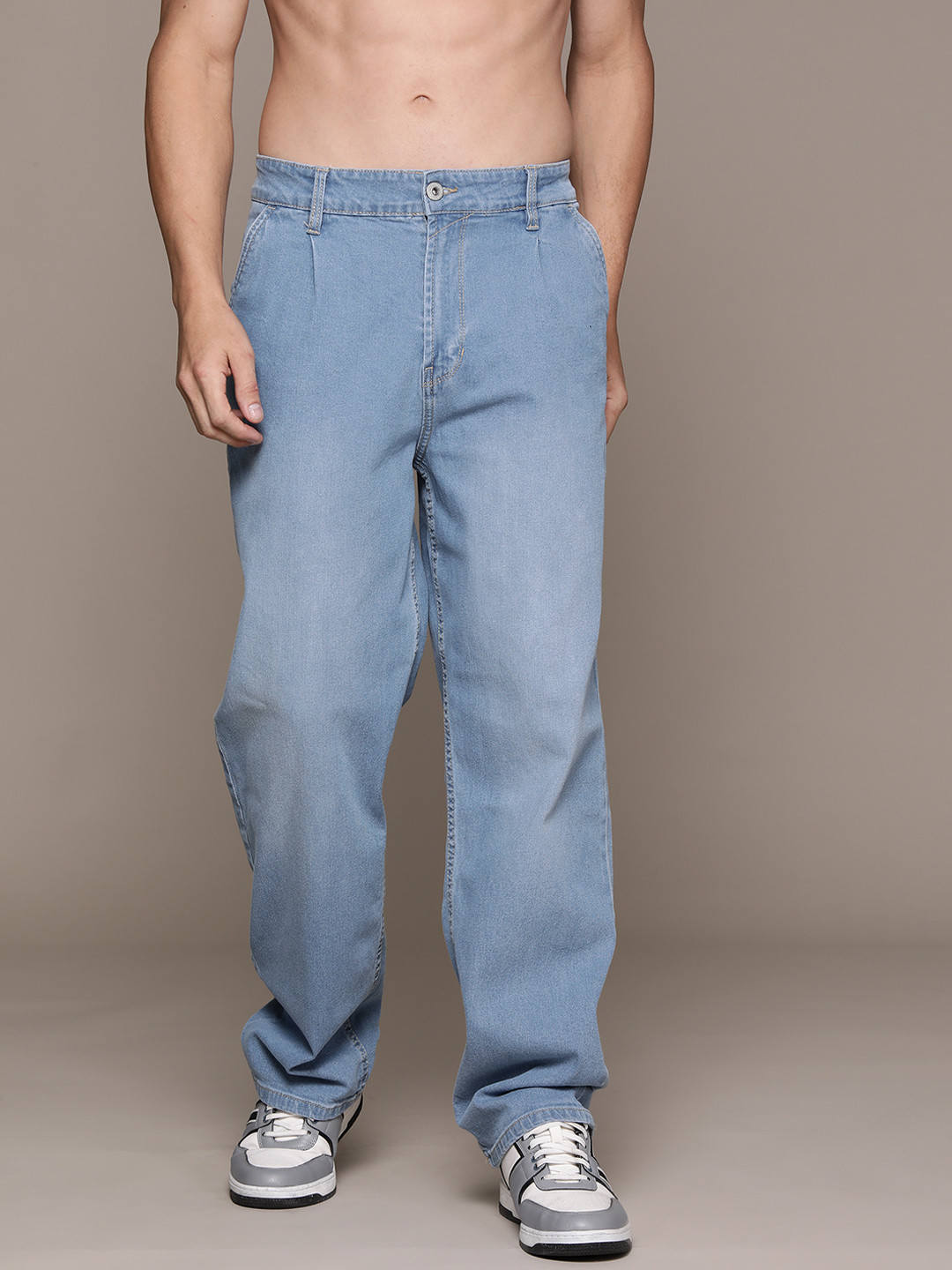 

The Roadster Lifestyle Co. Men Loose Fit Jeans, Blue