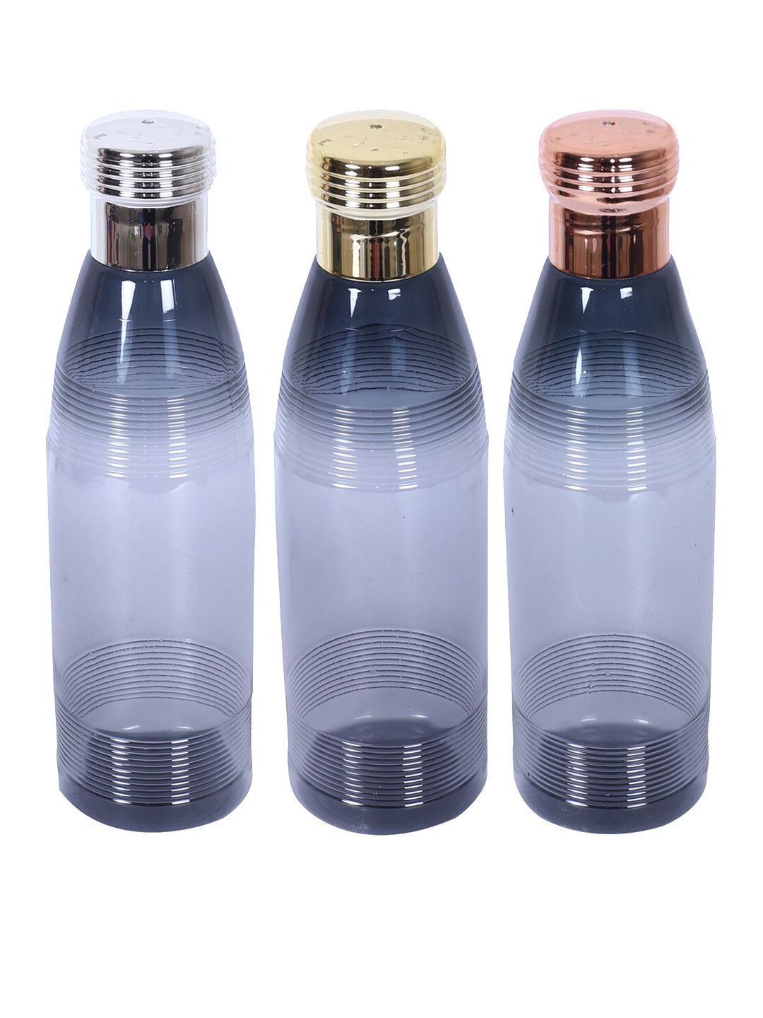 

Kuber Industries Transparent 9 Pieces Refrigerator Water Bottles 1 L Each