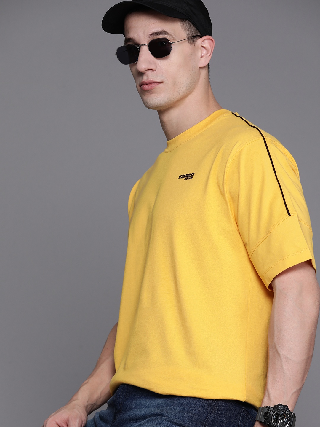 

Ducati High IQ Lasting Colour Pure Cotton Boxt T-shirt, Yellow