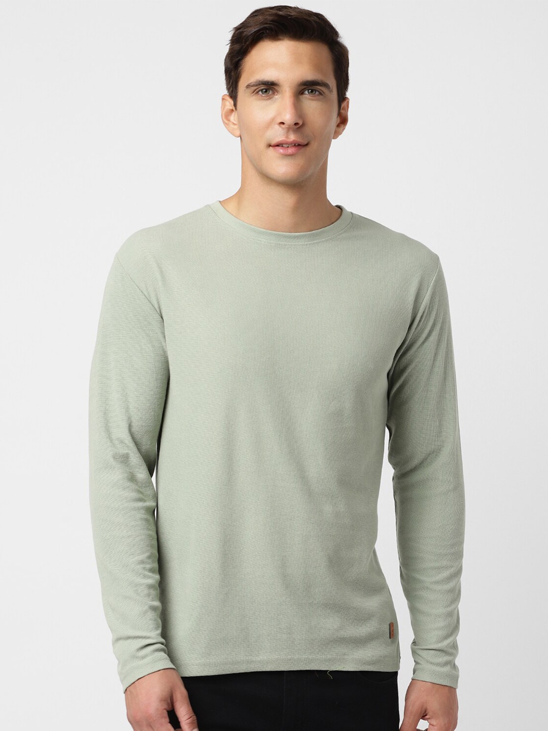 

UrbanMark Round Neck T-Shirt, Green