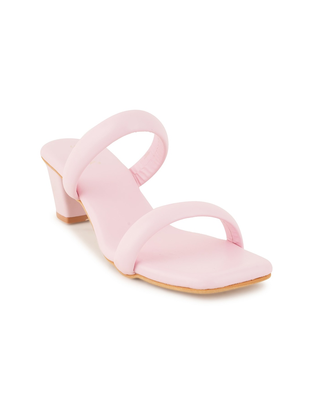 

SCENTRA Open Toe Block Heels, Pink