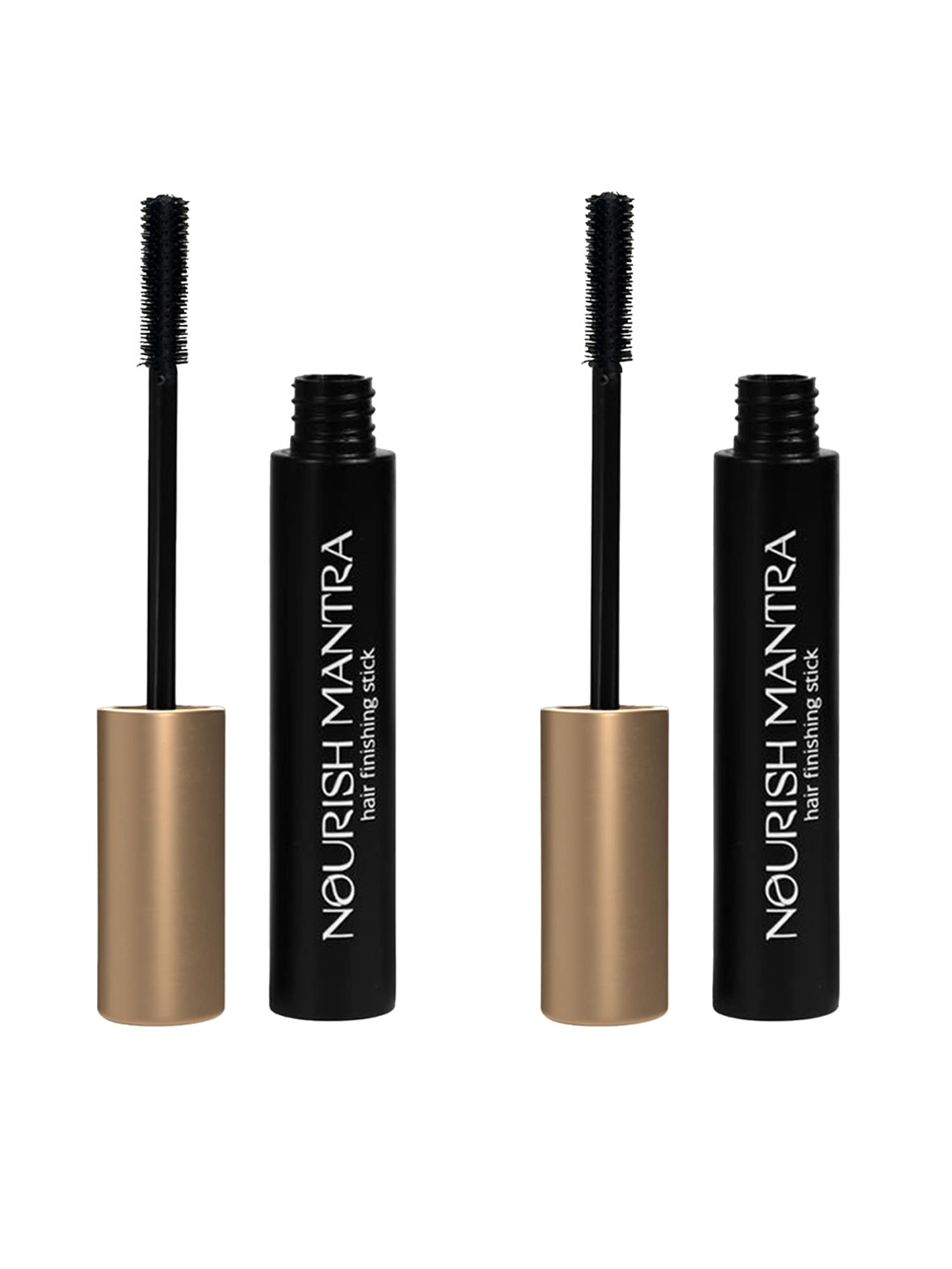 

Nourish Mantra Set Of 2 Hair Finishing Stick For Men & Women Both - 12ml, Black