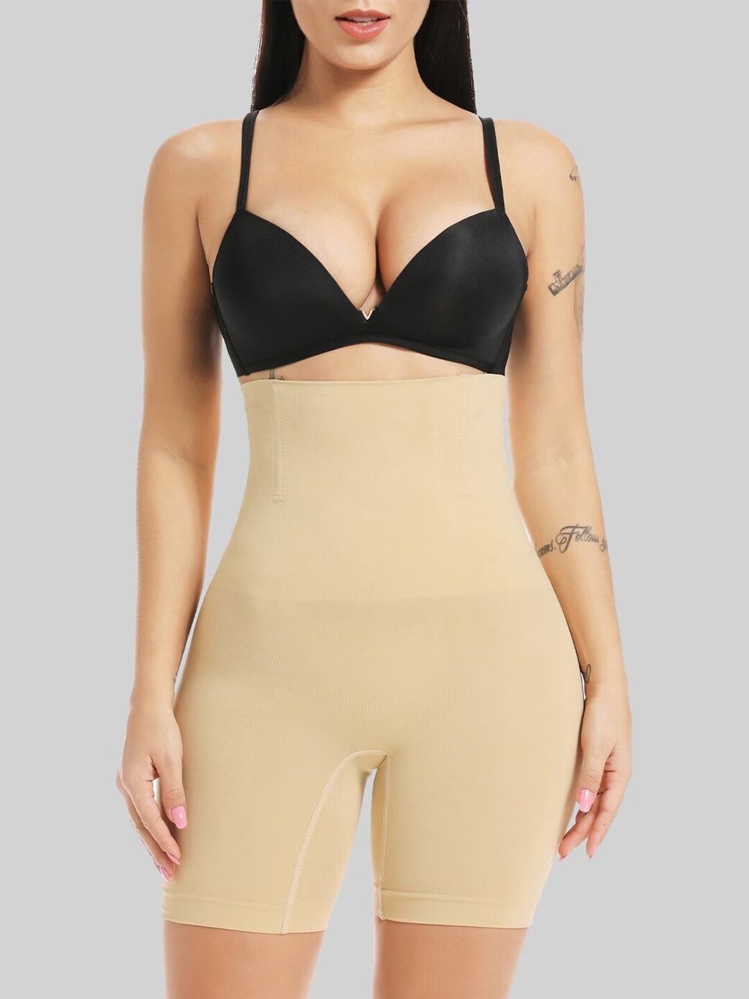 

Lilots High-Rise Tummy & Thigh Shapewear, Beige