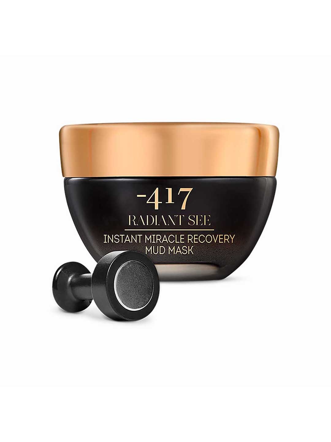 

-417 Radiant See Instant Miracle Recovery Mud Mask - 50ml, Black