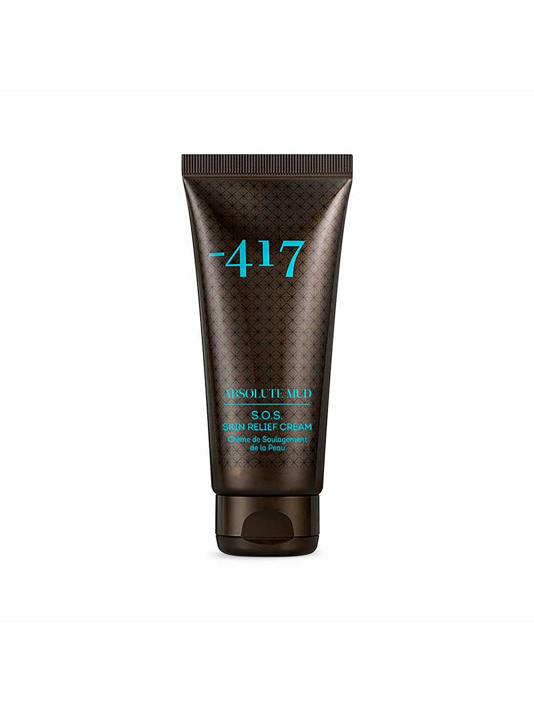 

-417 Absolute Mud S.O.S. Skin Relief Cream with Green Tea & Aloe Vera - 100 ml, Black