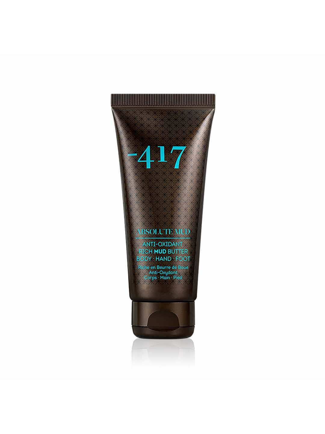 

-417 Absolute Mud Anti Oxidant Rich Mud Butter for Body Hand Foot - 100 ml, Black